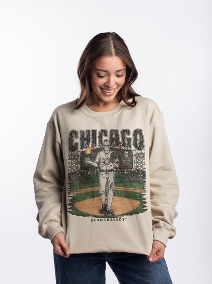 CHICAGO "SOUTH SIDE" BASEBALL CREWNECK SWEATSHIRT – Sweatshirt – Dead Threads Apparel