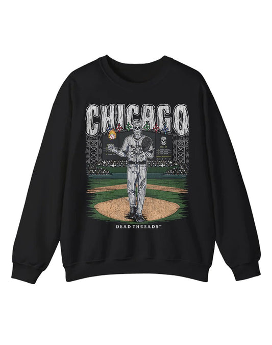 CHICAGO "SOUTH SIDE" BASEBALL CREWNECK SWEATSHIRT – Sweatshirt – Dead Threads Apparel