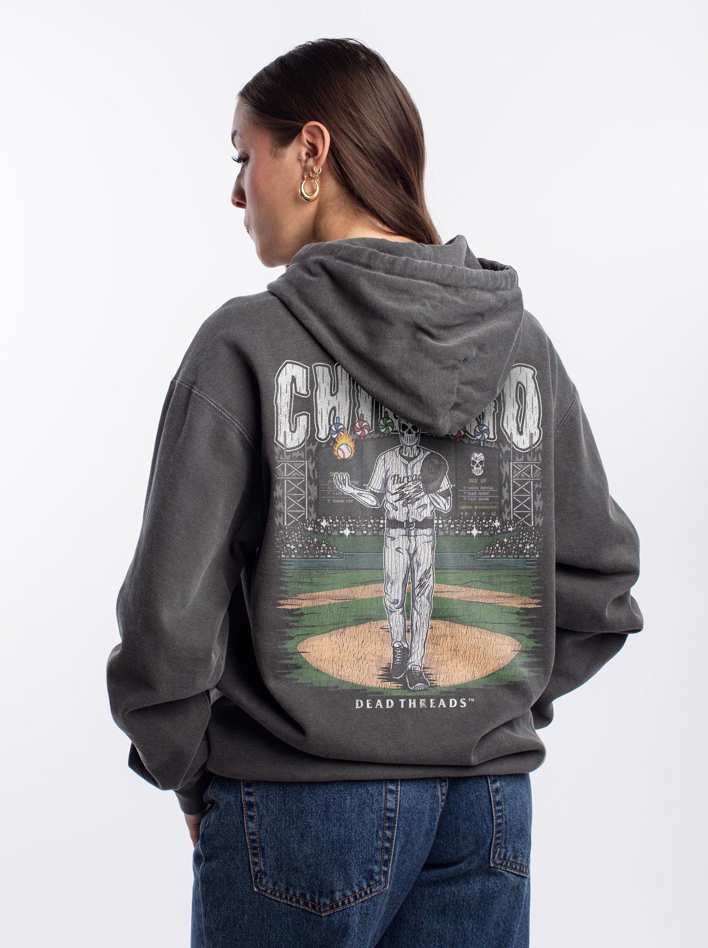 CHICAGO "SOUTH SIDE" BASEBALL - “DT ESSENTIAL" HOODIE – Hoodie – Dead Threads Apparel