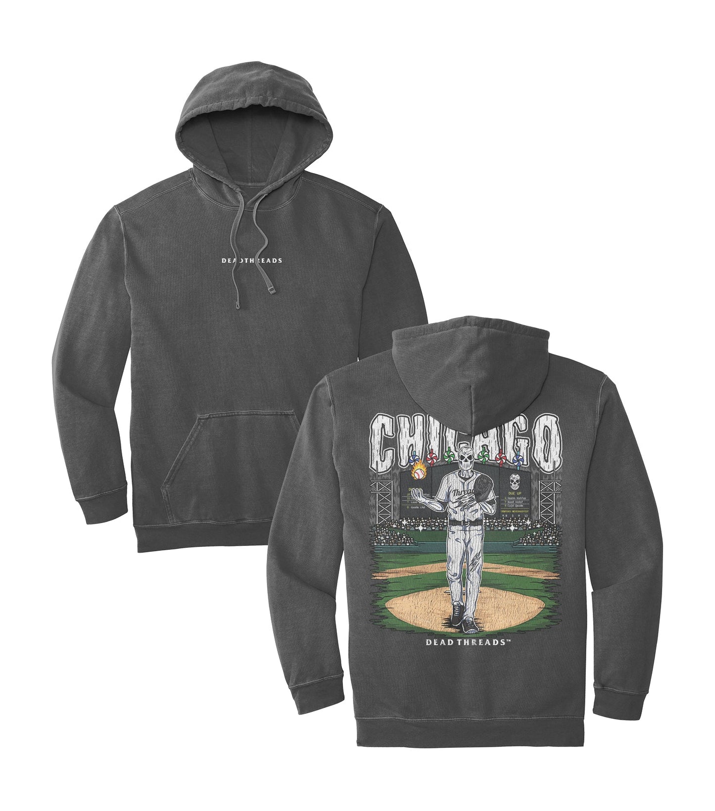 CHICAGO "SOUTH SIDE" BASEBALL - “DT ESSENTIAL" HOODIE – Hoodie – Dead Threads Apparel
