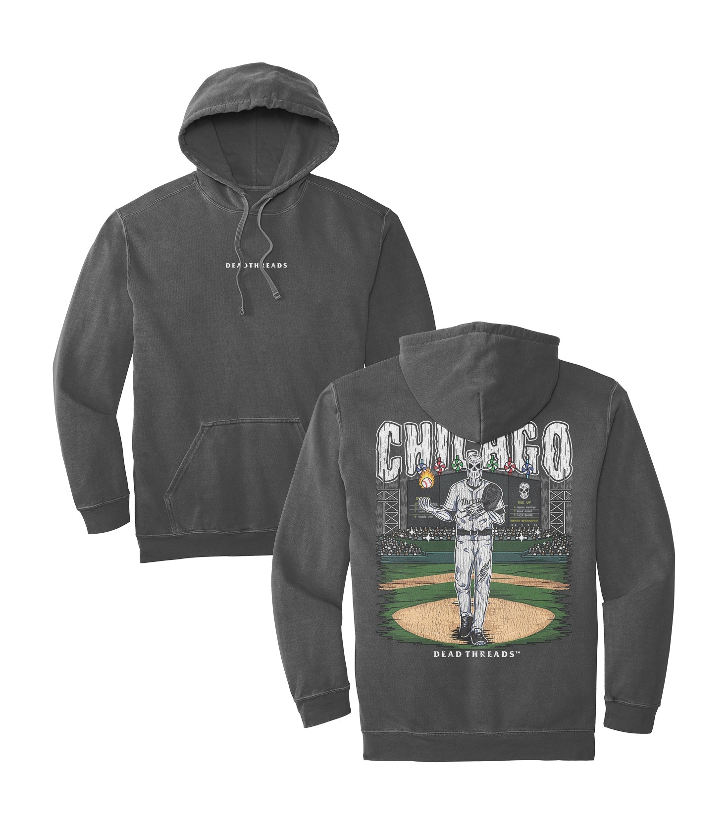CHICAGO "SOUTH SIDE" BASEBALL - “DT ESSENTIAL" HOODIE – Hoodie – Dead Threads Apparel