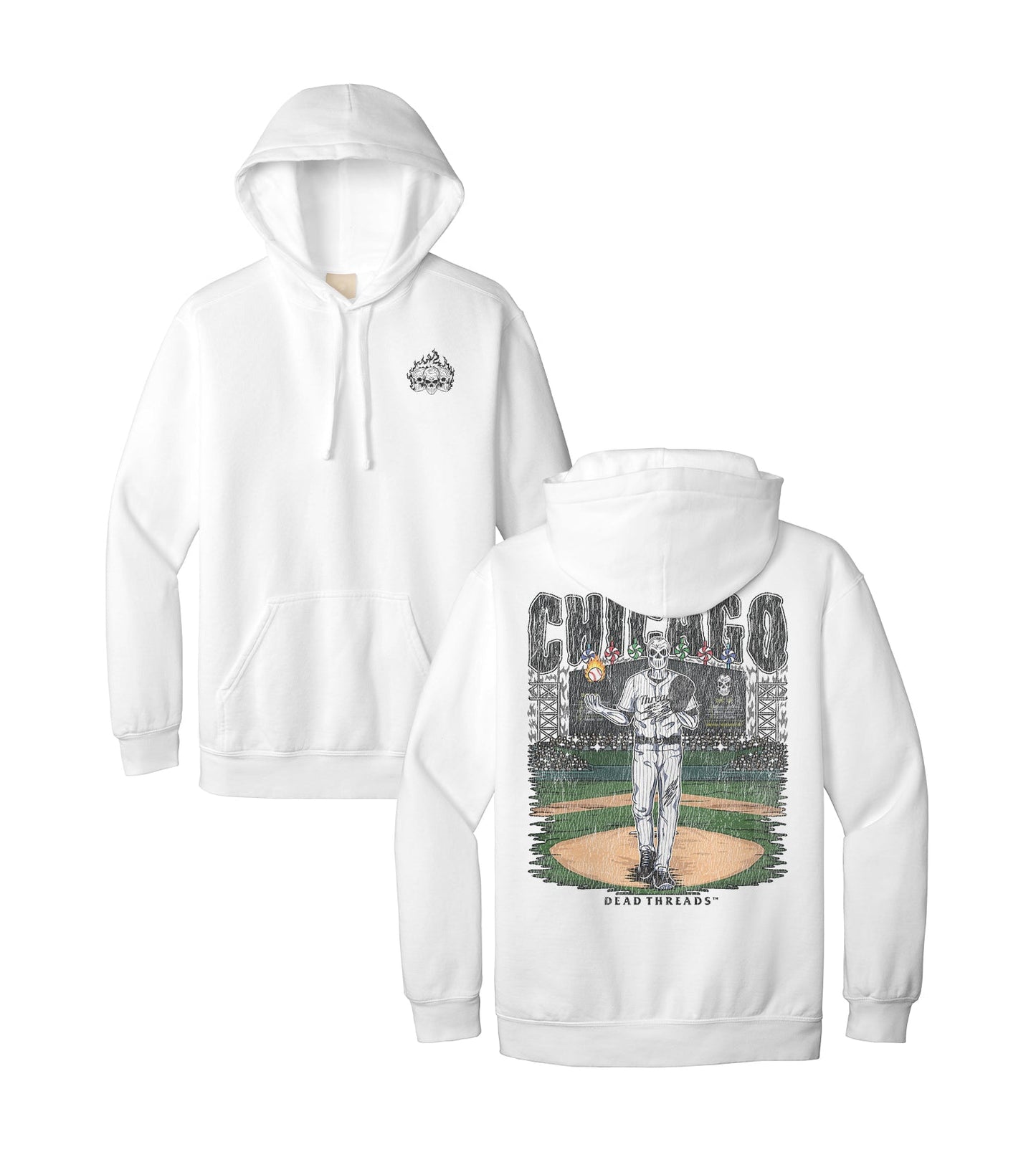 CHICAGO "SOUTH SIDE" BASEBALL - HOODIE – Hoodie – Dead Threads Apparel