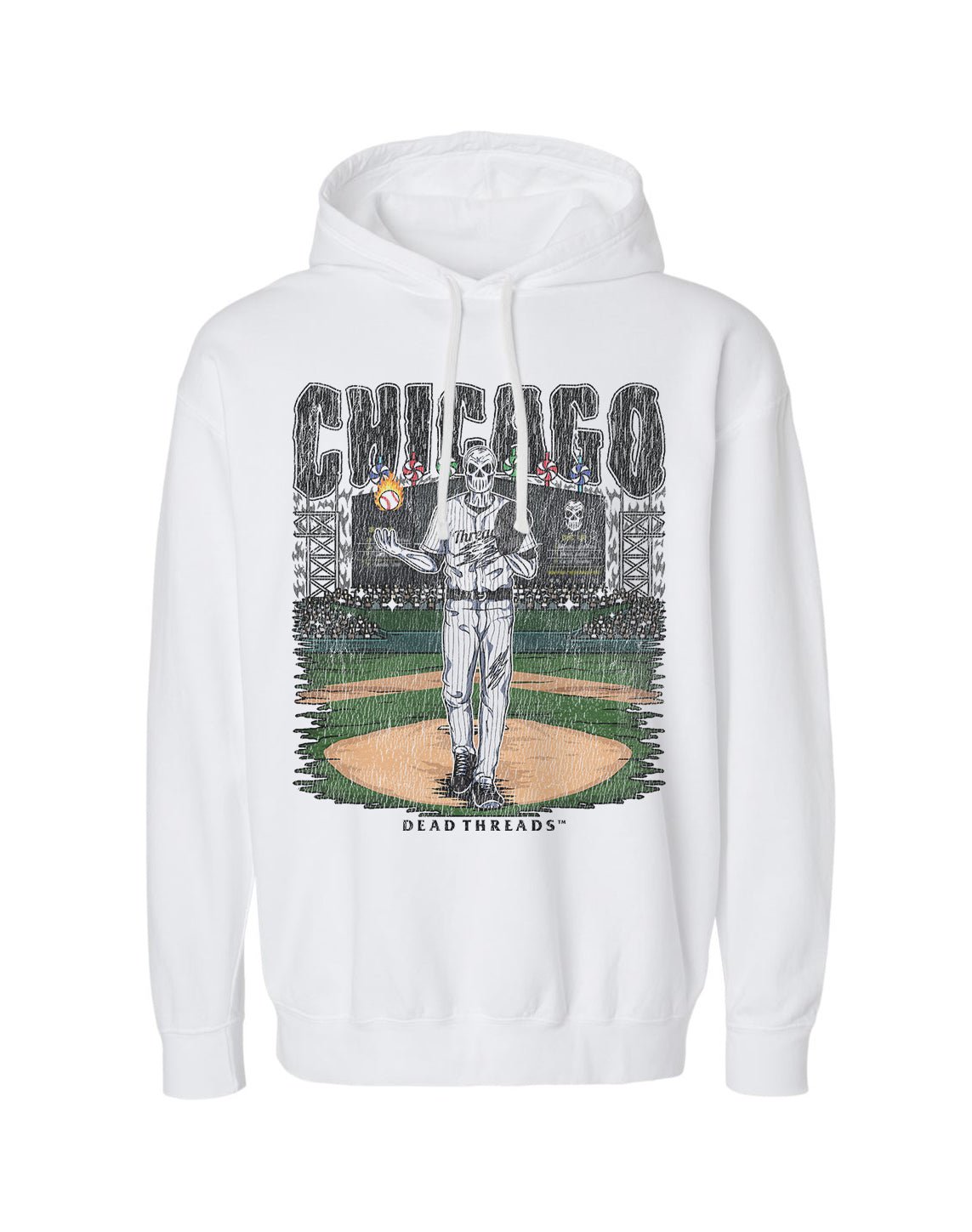 CHICAGO "SOUTH SIDE" BASEBALL - LIGHTWEIGHT HOODIE – Lightweight – Dead Threads Apparel