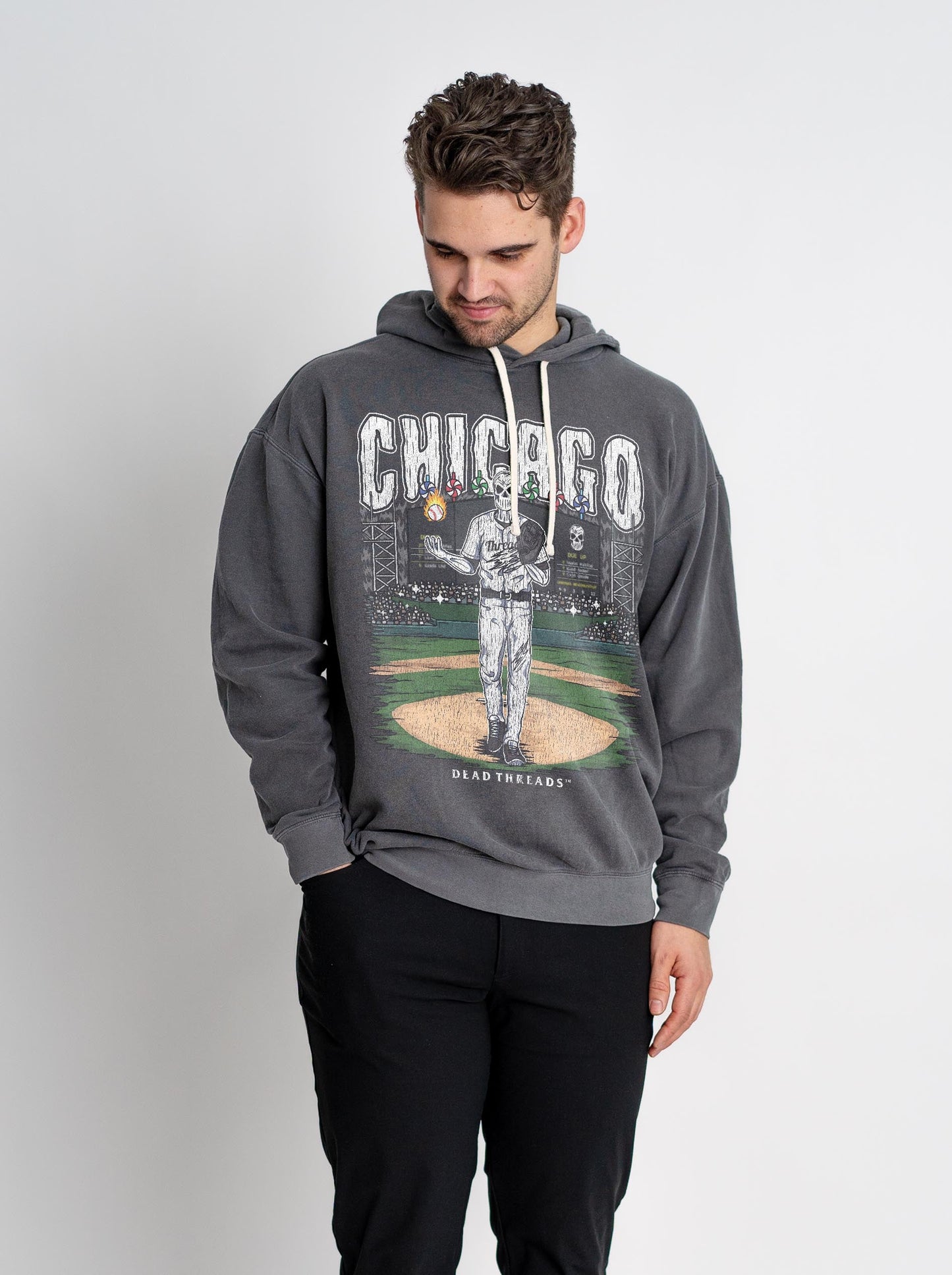 CHICAGO "SOUTH SIDE" BASEBALL - LIGHTWEIGHT HOODIE – Lightweight – Dead Threads Apparel