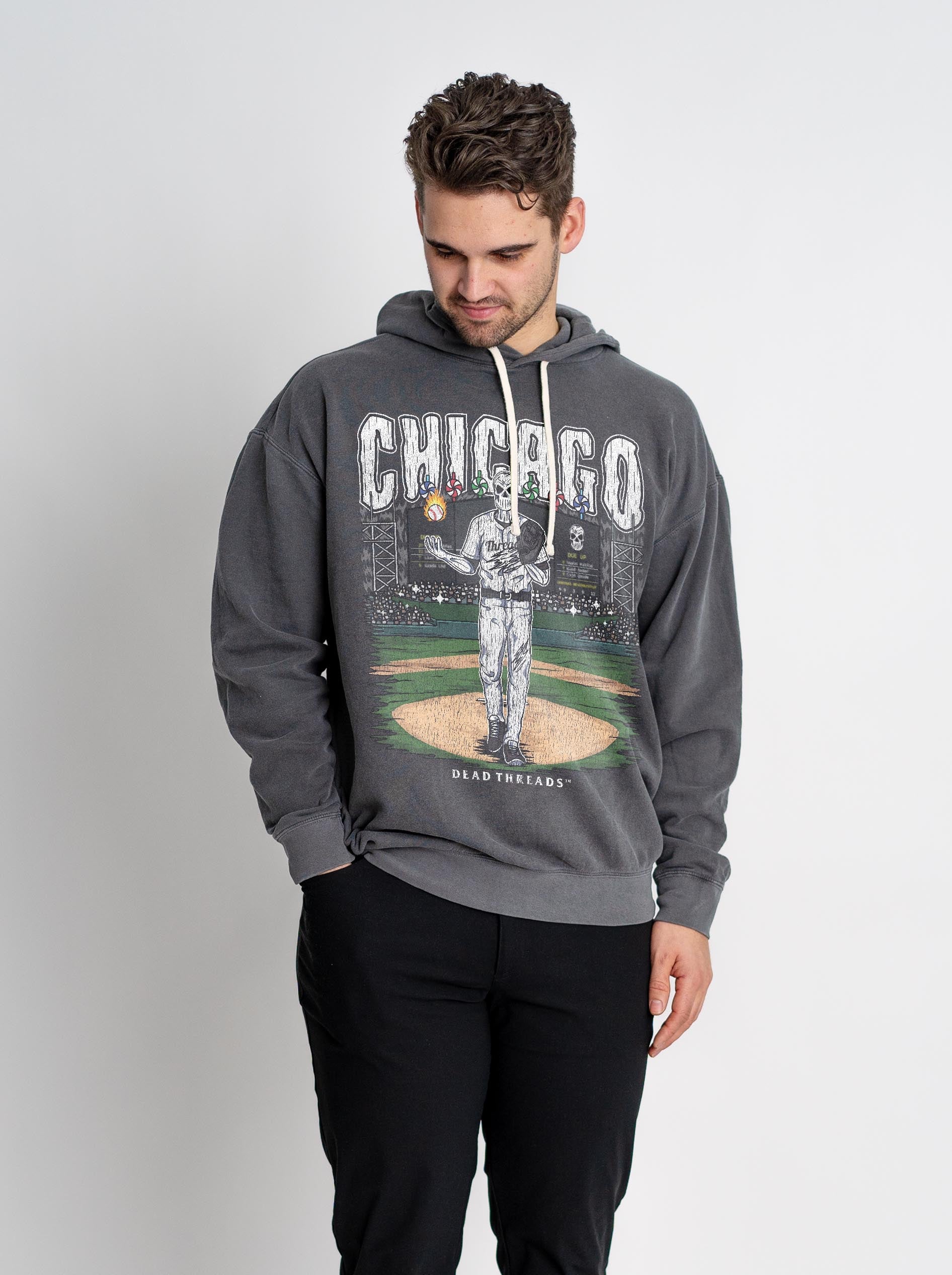 CHICAGO "SOUTH SIDE" BASEBALL - LIGHTWEIGHT HOODIE – Lightweight – Dead Threads Apparel