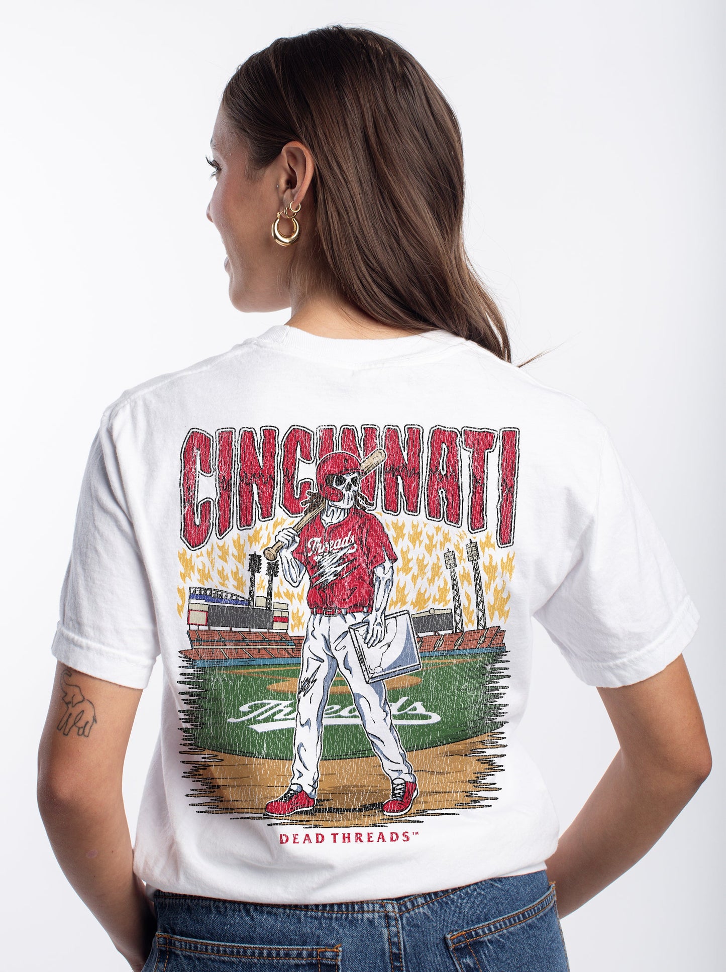 CINCINNATI BASEBALL - “DT ESSENTIAL" PREMIUM T - SHIRT – T-Shirt – Dead Threads Apparel