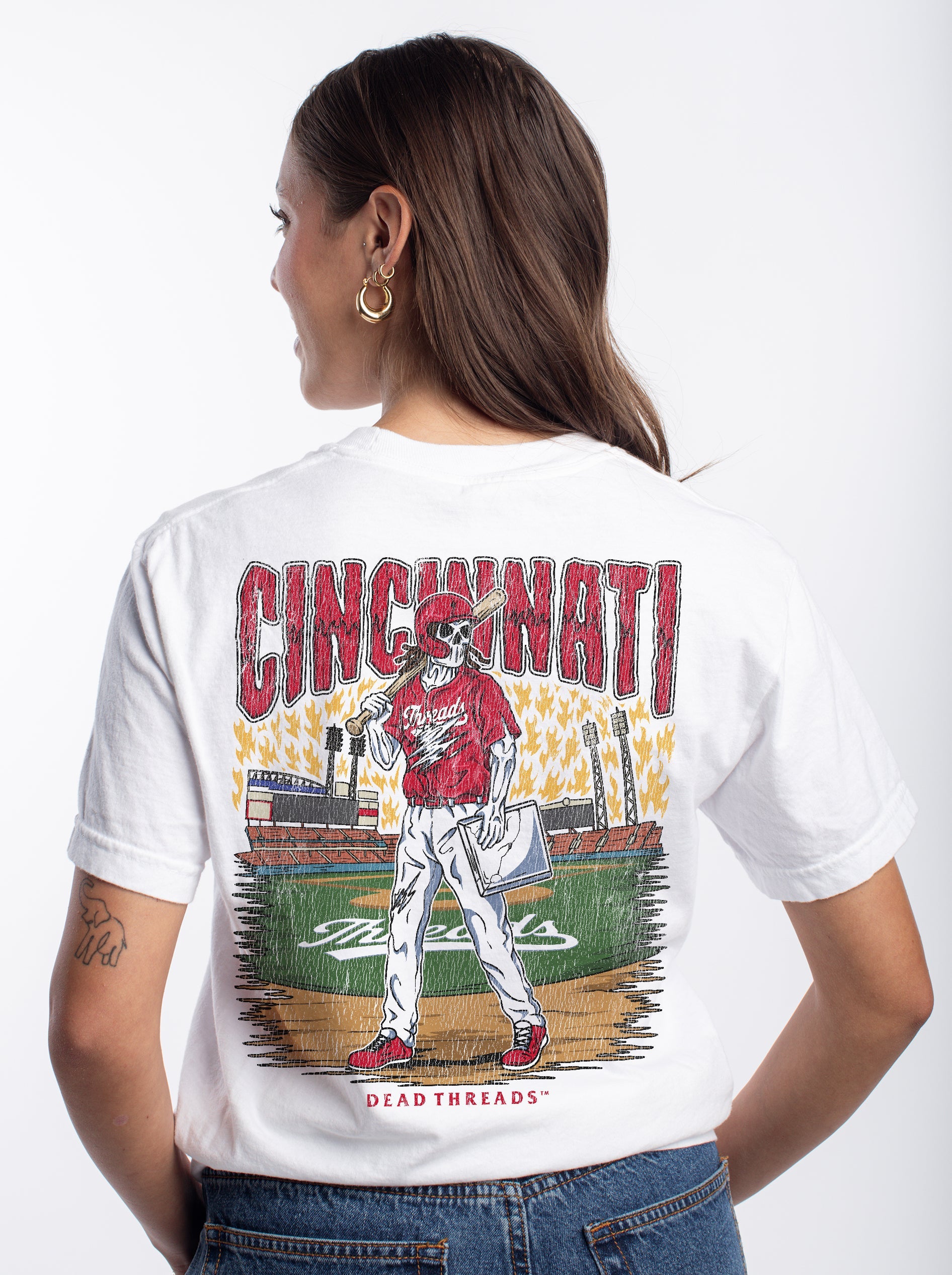CINCINNATI BASEBALL - “DT ESSENTIAL" PREMIUM T - SHIRT – T-Shirt – Dead Threads Apparel