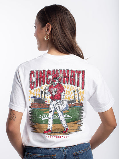 CINCINNATI BASEBALL - “DT ESSENTIAL" PREMIUM T - SHIRT – T-Shirt – Dead Threads Apparel