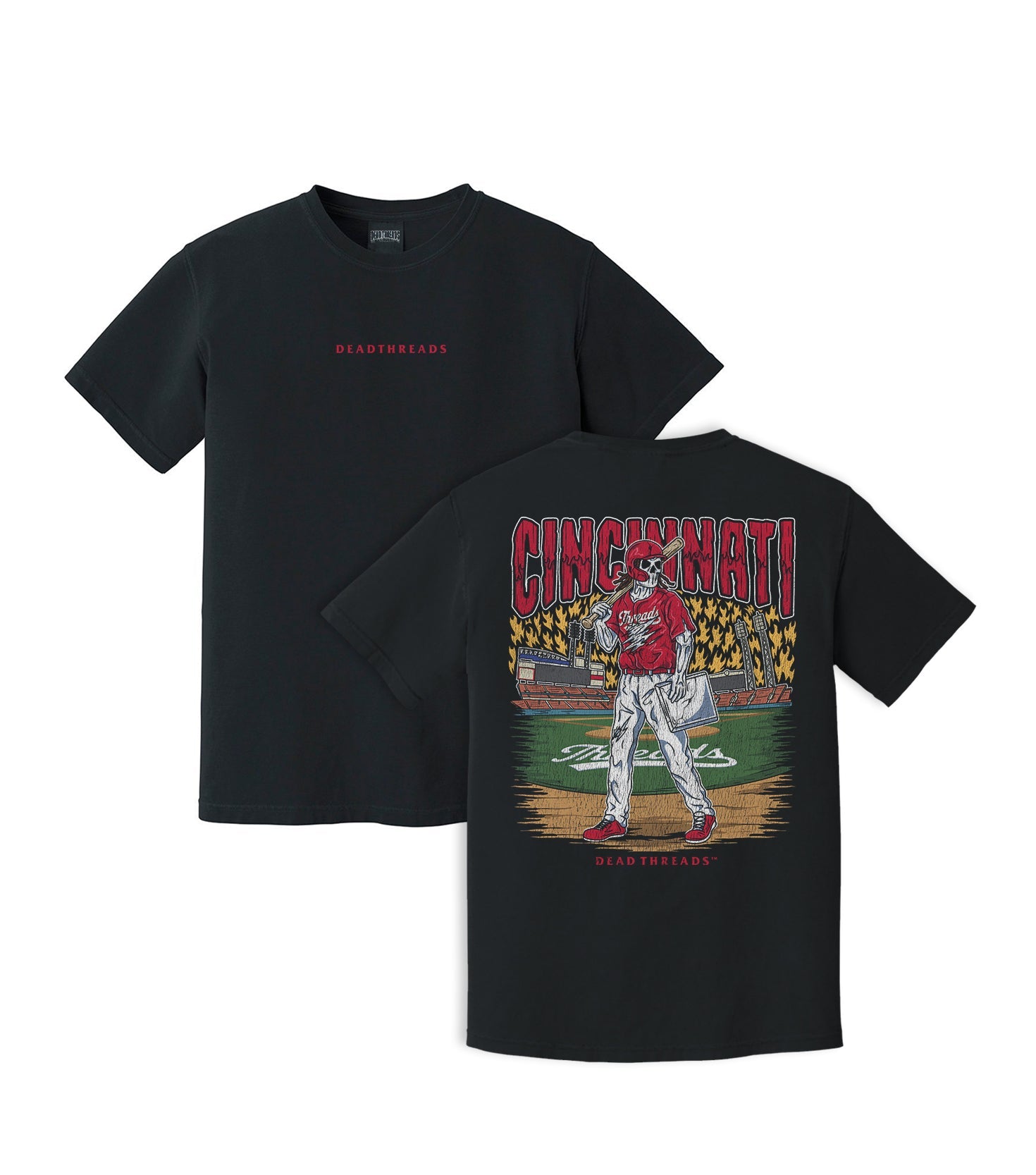 CINCINNATI BASEBALL - “DT ESSENTIAL" PREMIUM T - SHIRT – T-Shirt – Dead Threads Apparel