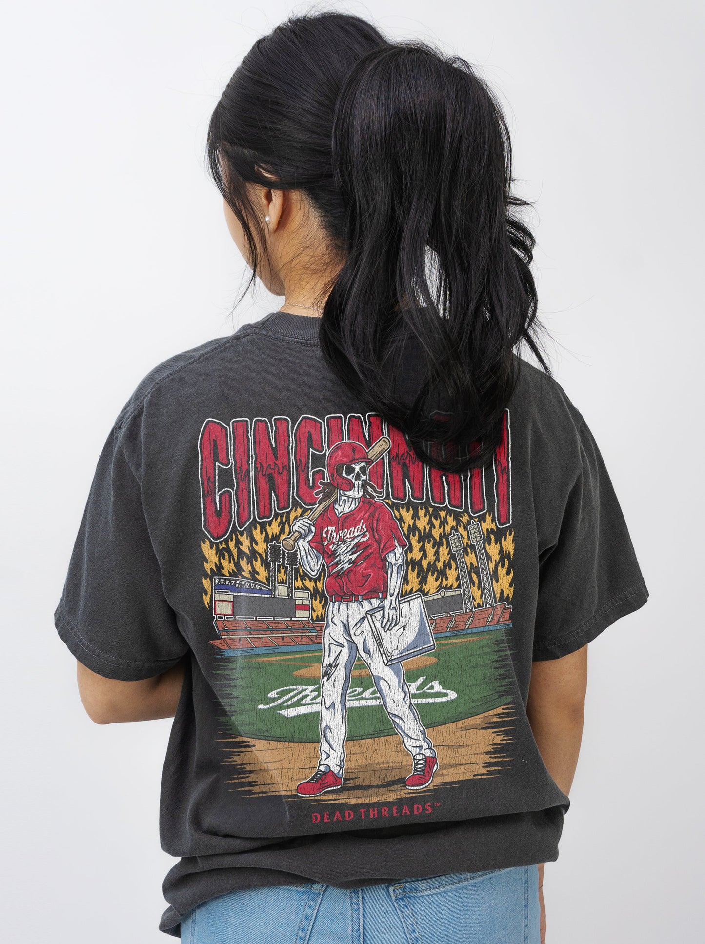 CINCINNATI BASEBALL - “DT ESSENTIAL" PREMIUM T - SHIRT – T-Shirt – Dead Threads Apparel