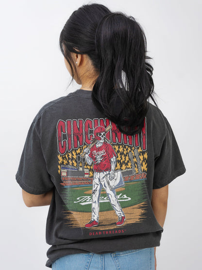 CINCINNATI BASEBALL - “DT ESSENTIAL" PREMIUM T - SHIRT – T-Shirt – Dead Threads Apparel