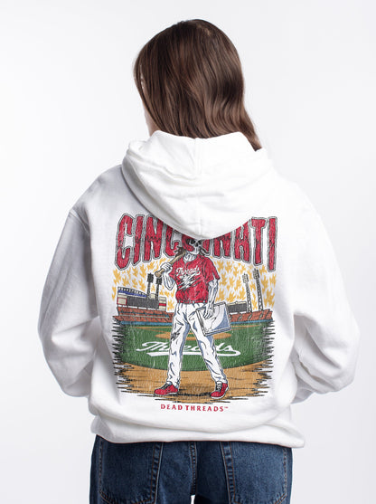 CINCINNATI BASEBALL - HOODIE – Hoodie – Dead Threads Apparel