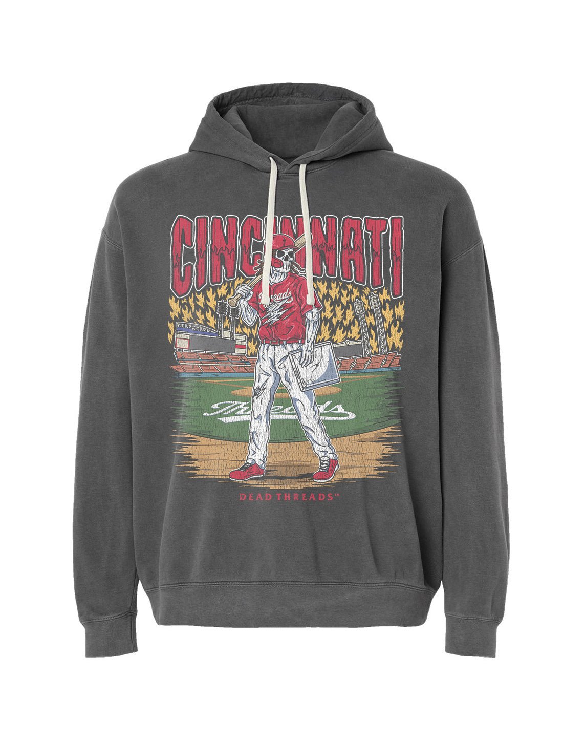 CINCINNATI BASEBALL - LIGHTWEIGHT HOODIE – Lightweight – Dead Threads Apparel