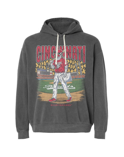 CINCINNATI BASEBALL - LIGHTWEIGHT HOODIE – Lightweight – Dead Threads Apparel
