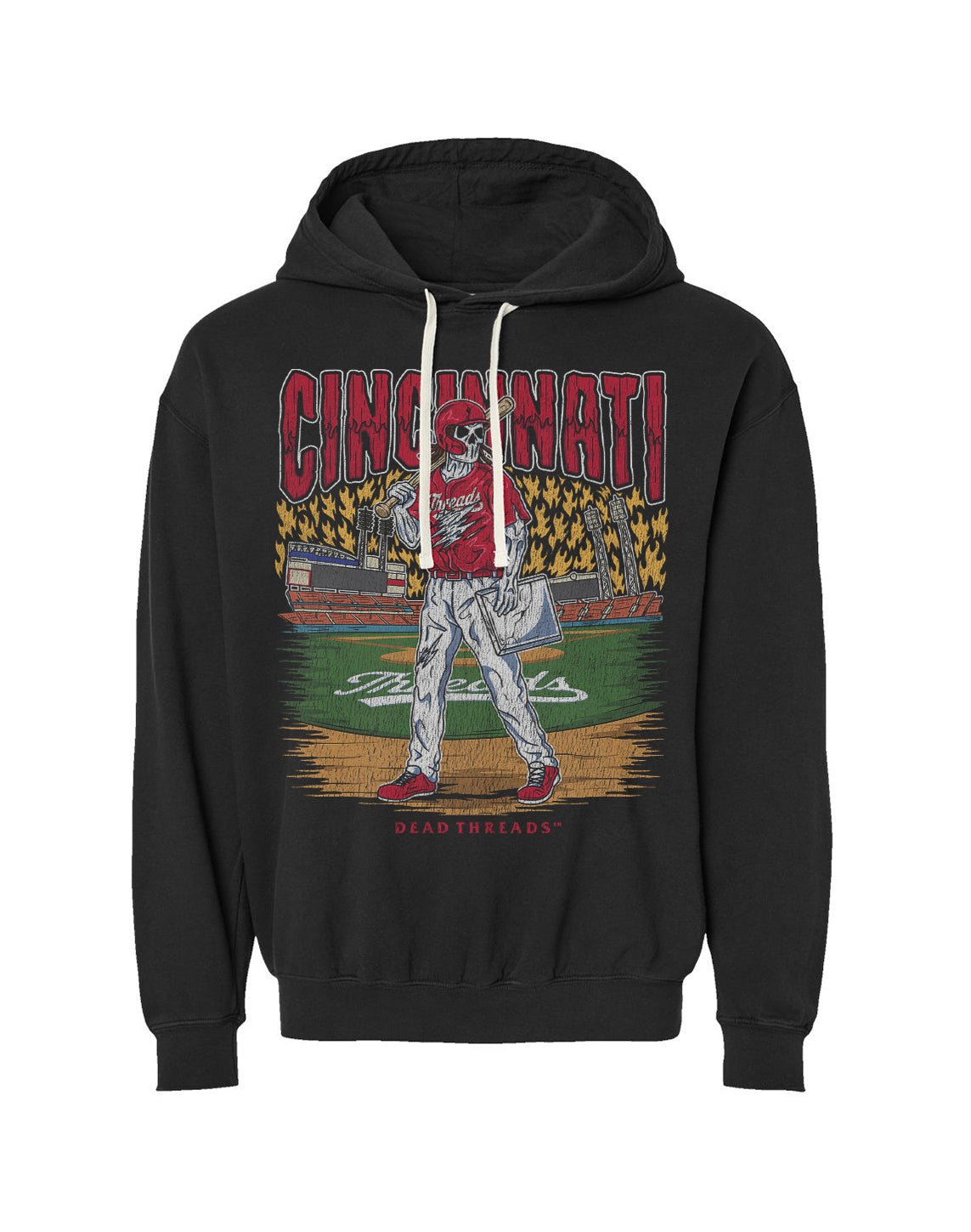 CINCINNATI BASEBALL - LIGHTWEIGHT HOODIE – Lightweight – Dead Threads Apparel