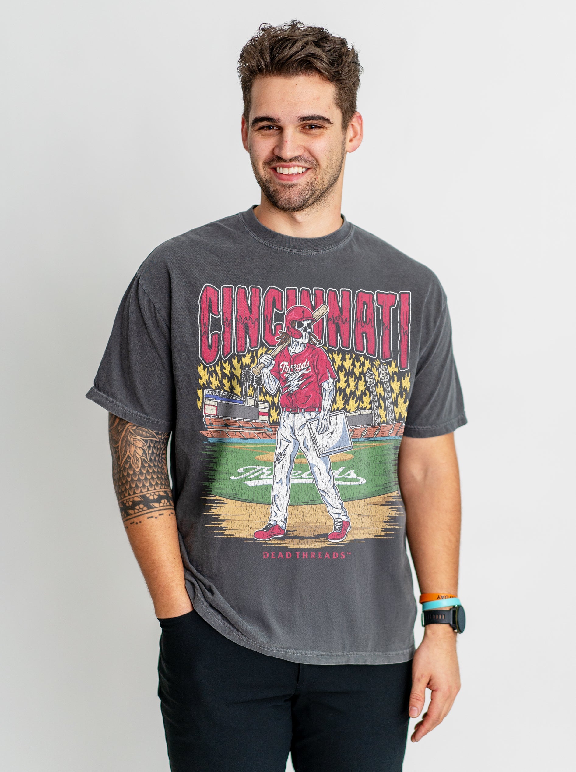 CINCINNATI BASEBALL – T-Shirt – Dead Threads Apparel