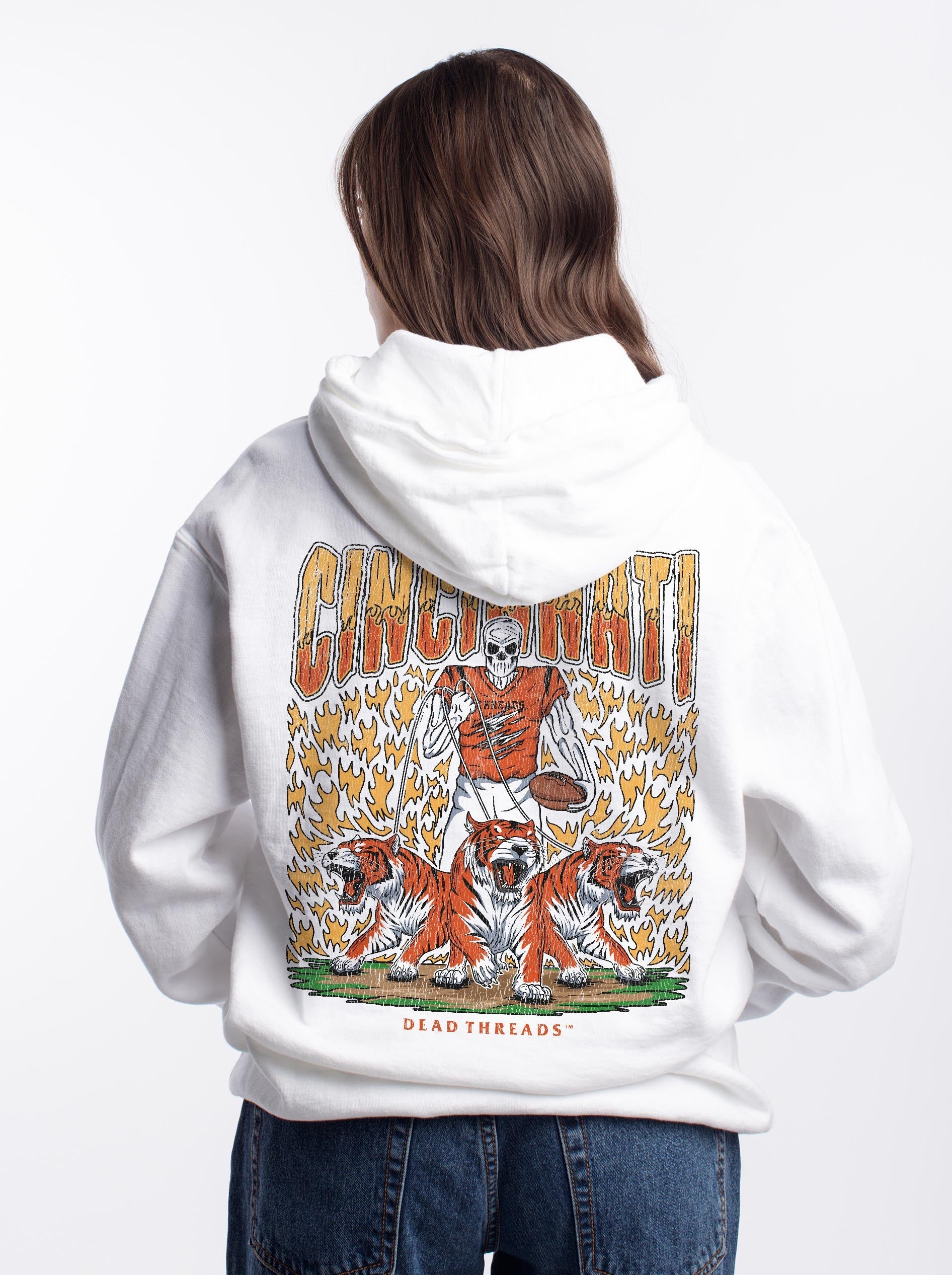 CINCINNATI FOOTBALL - HOODIE – Hoodie – Dead Threads Apparel
