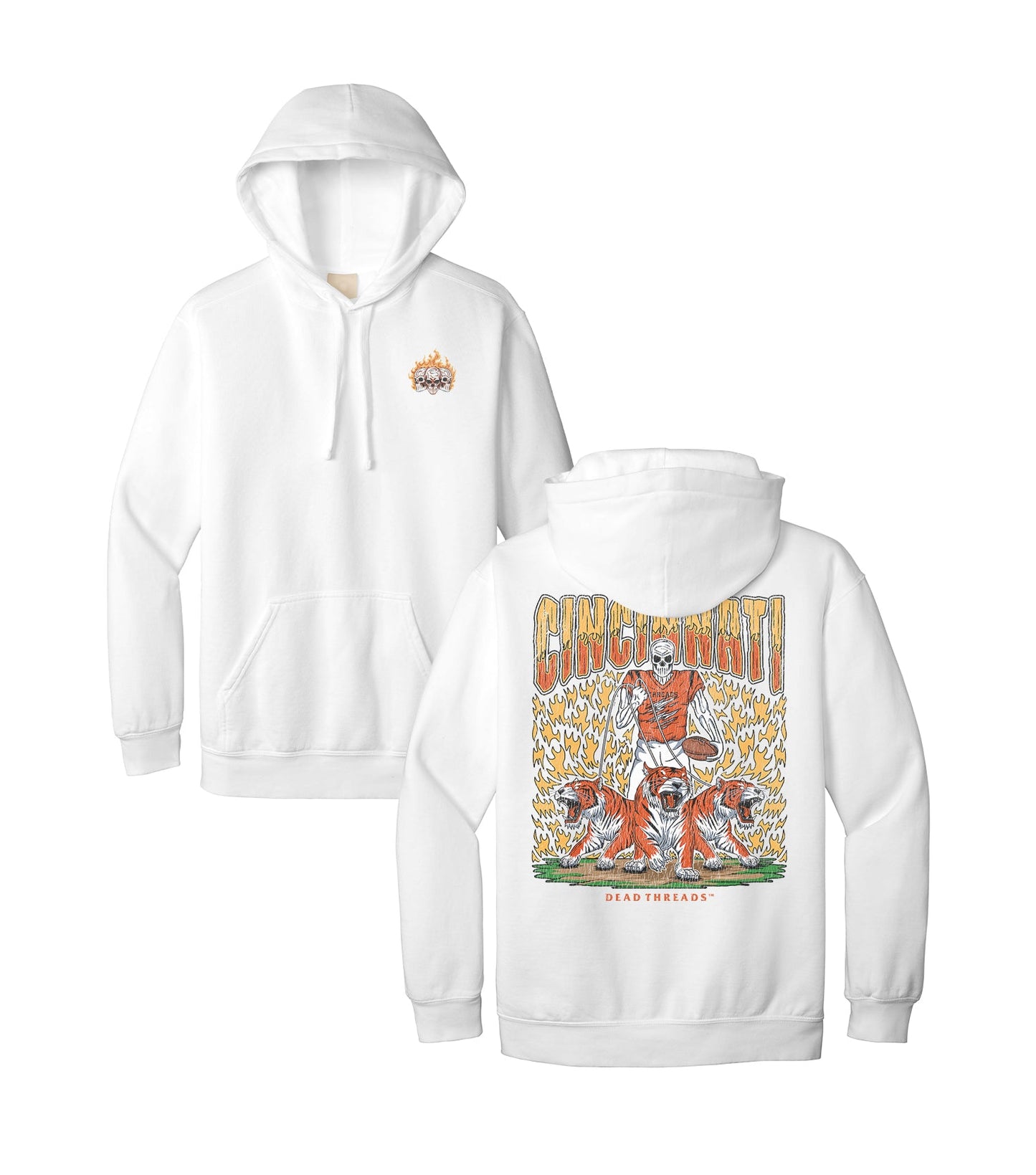 CINCINNATI FOOTBALL - HOODIE – Hoodie – Dead Threads Apparel