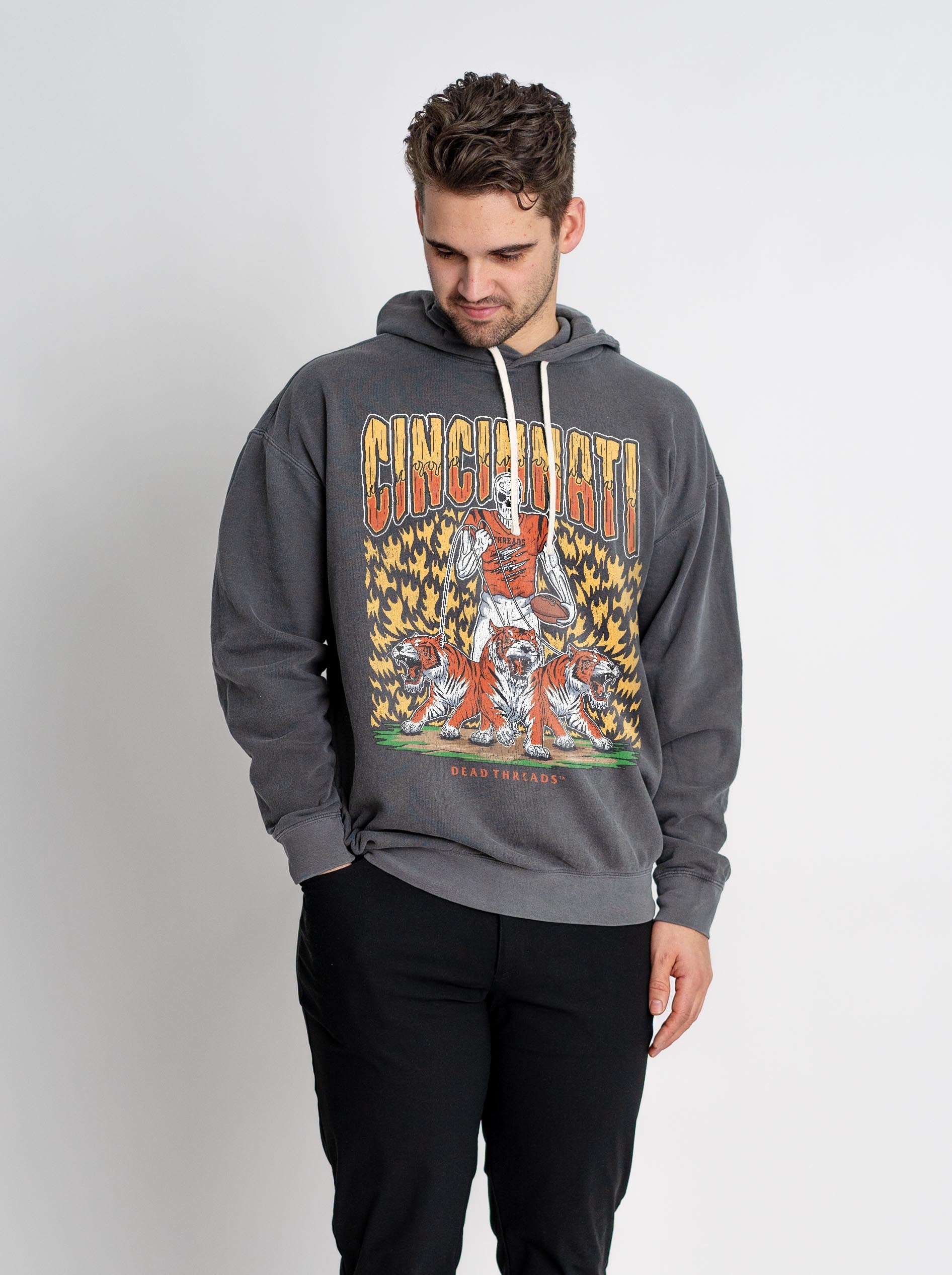 CINCINNATI FOOTBALL - LIGHTWEIGHT HOODIE – Lightweight – Dead Threads Apparel
