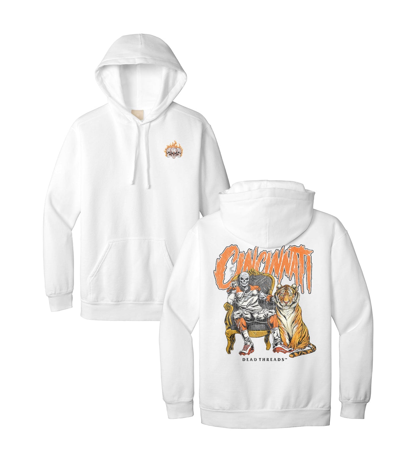 CINCINNATI FOOTBALL v2 - HOODIE – Hoodie – Dead Threads Apparel