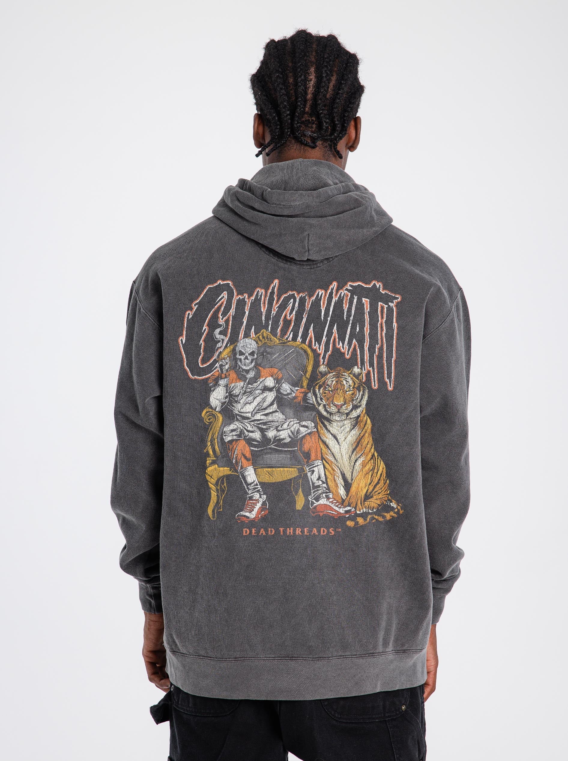 CINCINNATI FOOTBALL v2 - HOODIE – Hoodie – Dead Threads Apparel