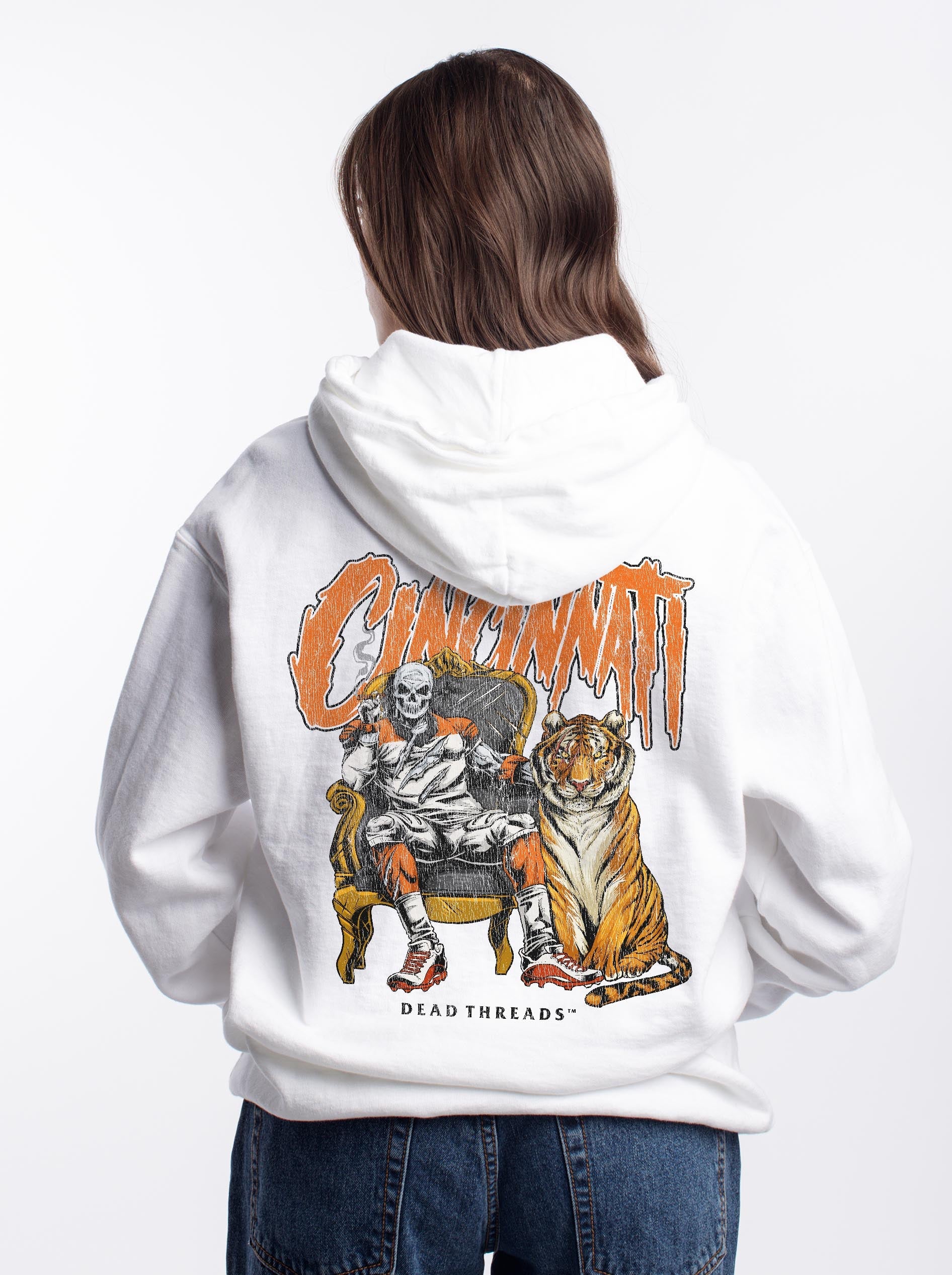 CINCINNATI FOOTBALL v2 - HOODIE – Hoodie – Dead Threads Apparel