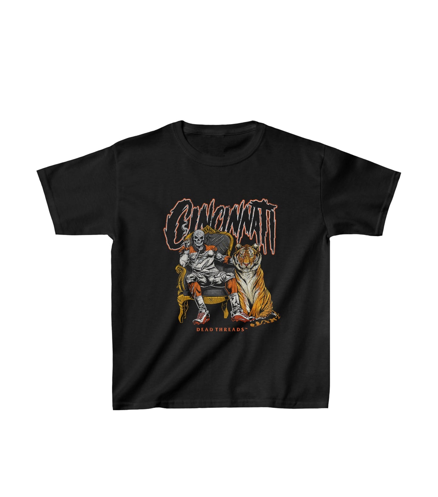 CINCINNATI FOOTBALL v2 - KIDS – Kids clothes – Dead Threads Apparel
