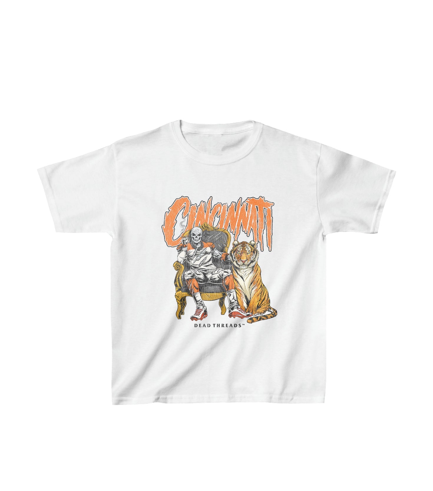 CINCINNATI FOOTBALL v2 - KIDS – Kids clothes – Dead Threads Apparel