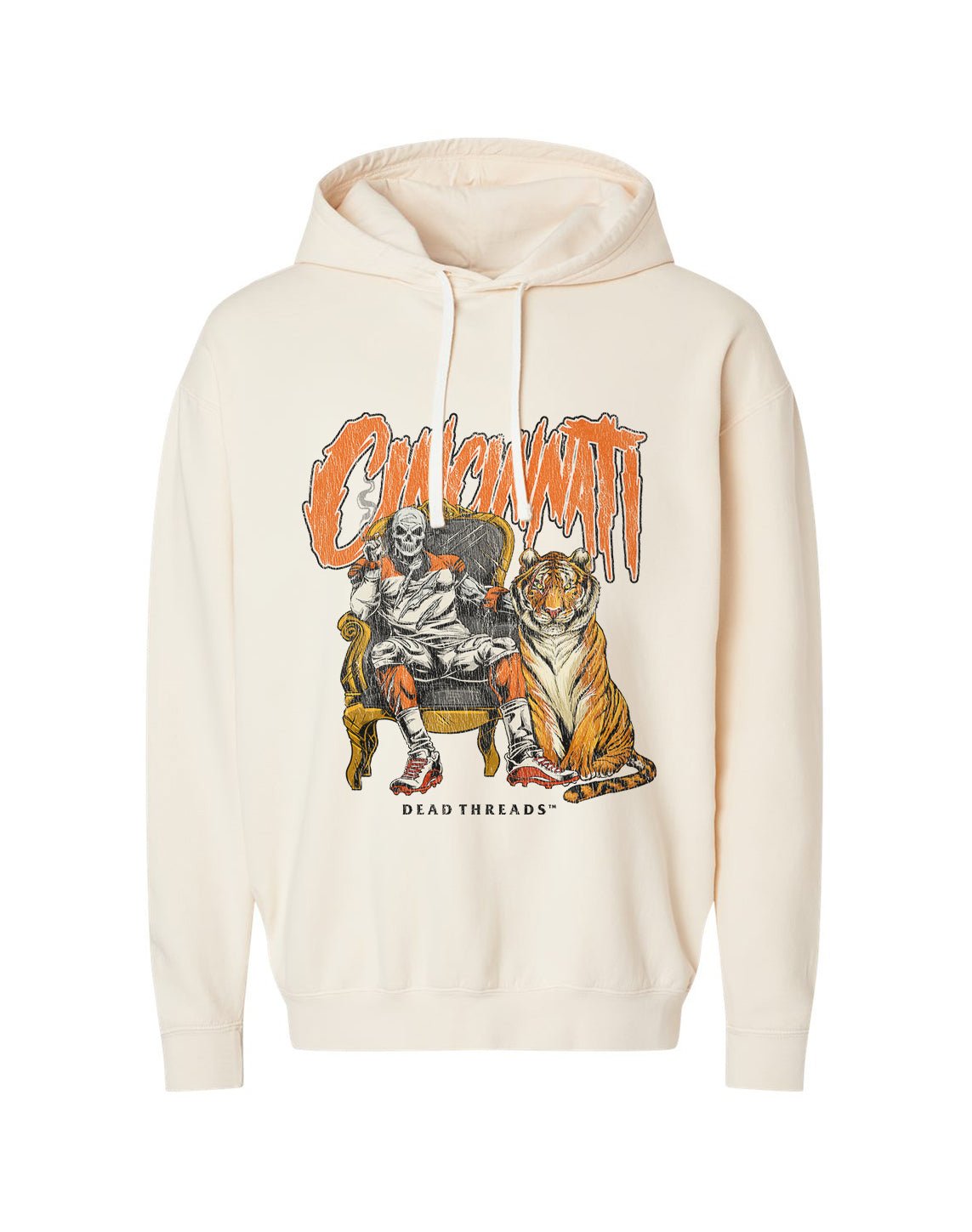 CINCINNATI FOOTBALL v2 - LIGHTWEIGHT HOODIE – Lightweight – Dead Threads Apparel