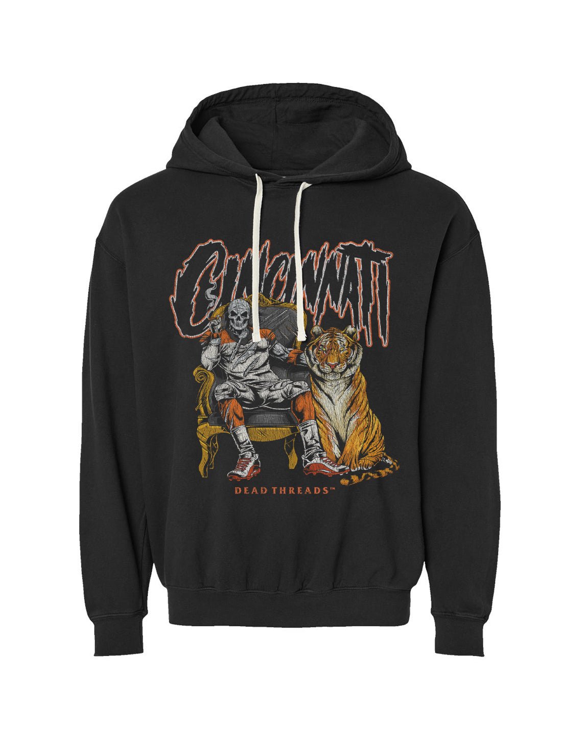 CINCINNATI FOOTBALL v2 - LIGHTWEIGHT HOODIE – Lightweight – Dead Threads Apparel