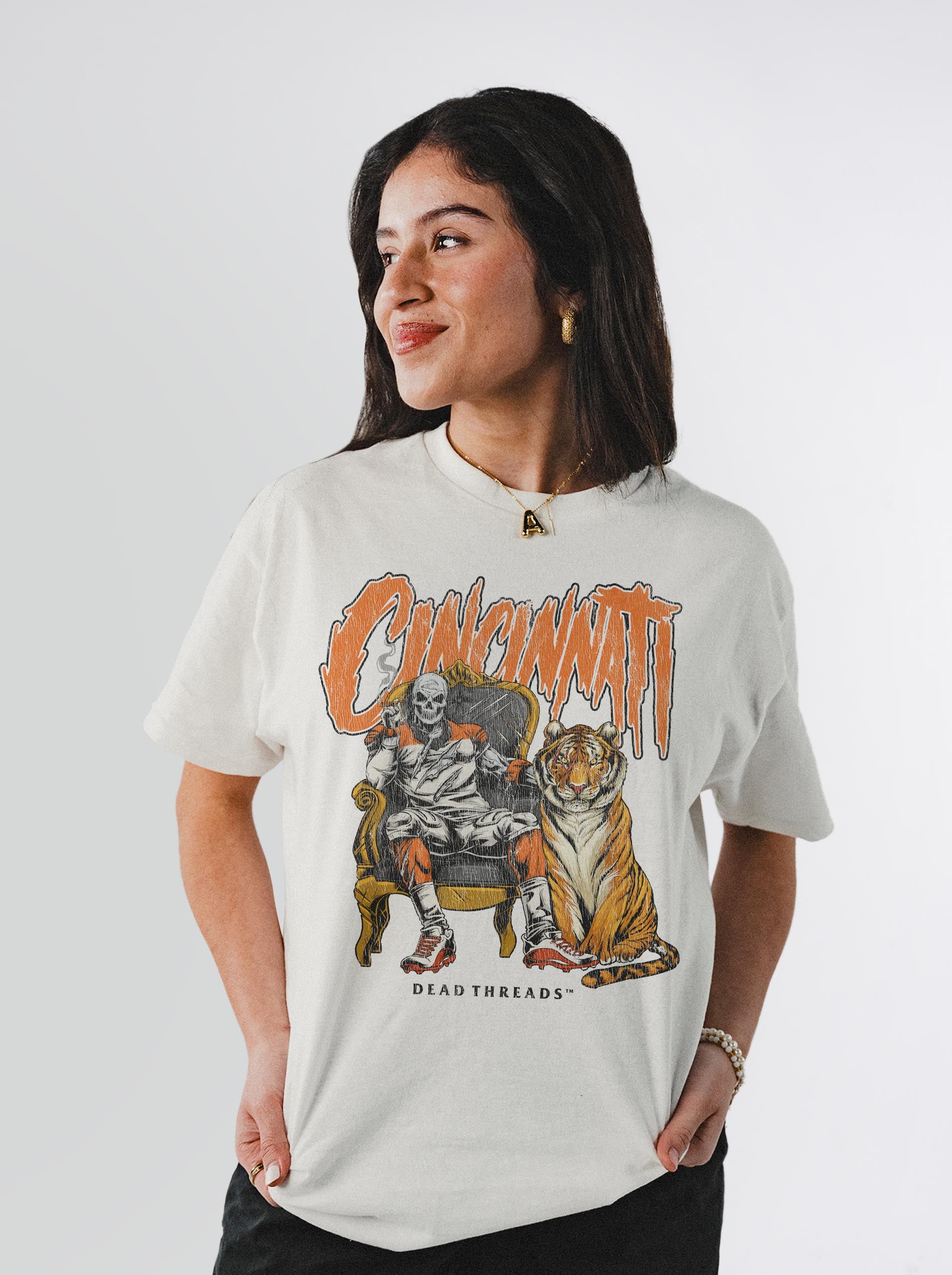 CINCINNATI FOOTBALL v2 – T-Shirt – Dead Threads Apparel
