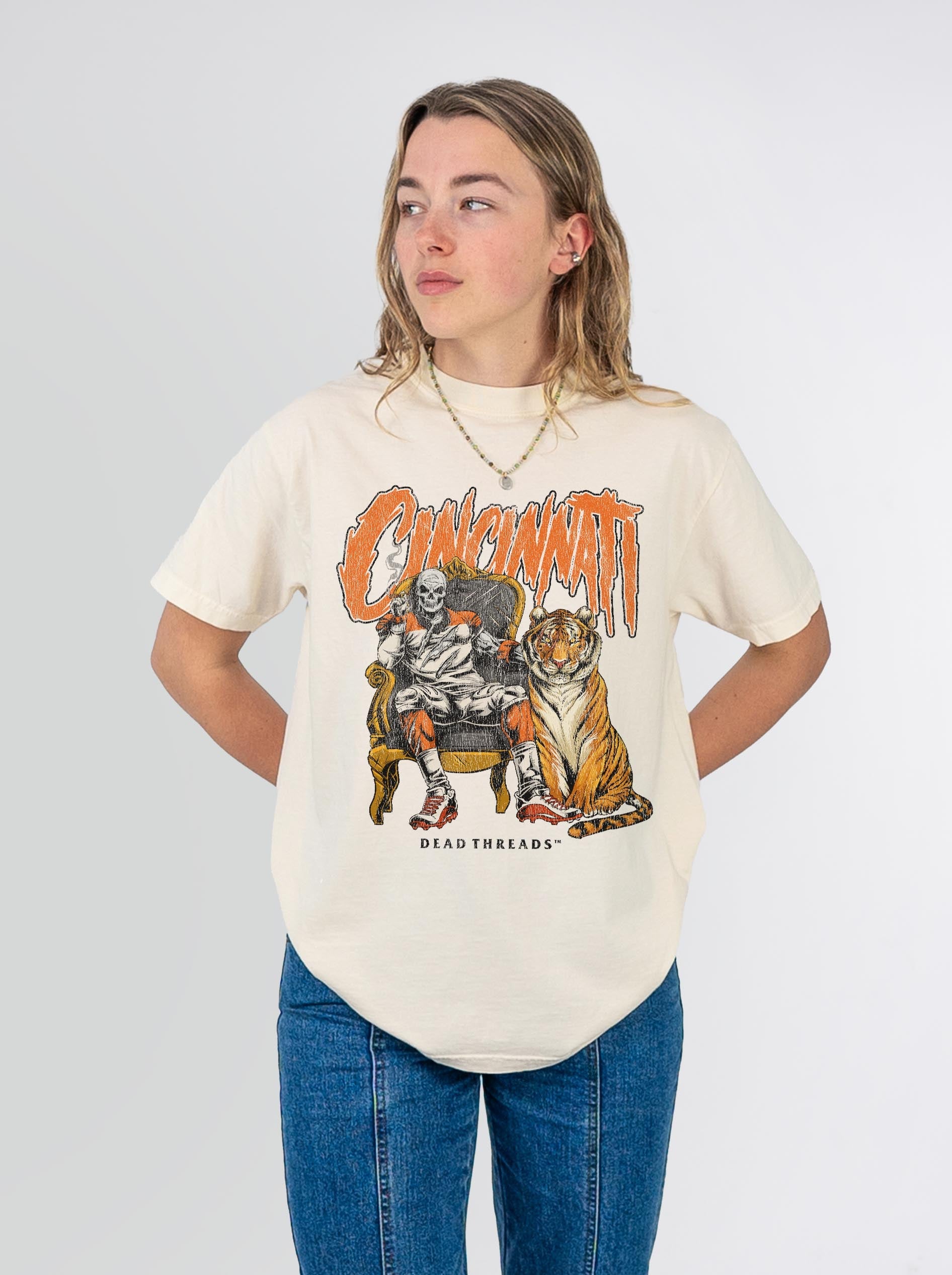 CINCINNATI FOOTBALL v2 – T-Shirt – Dead Threads Apparel