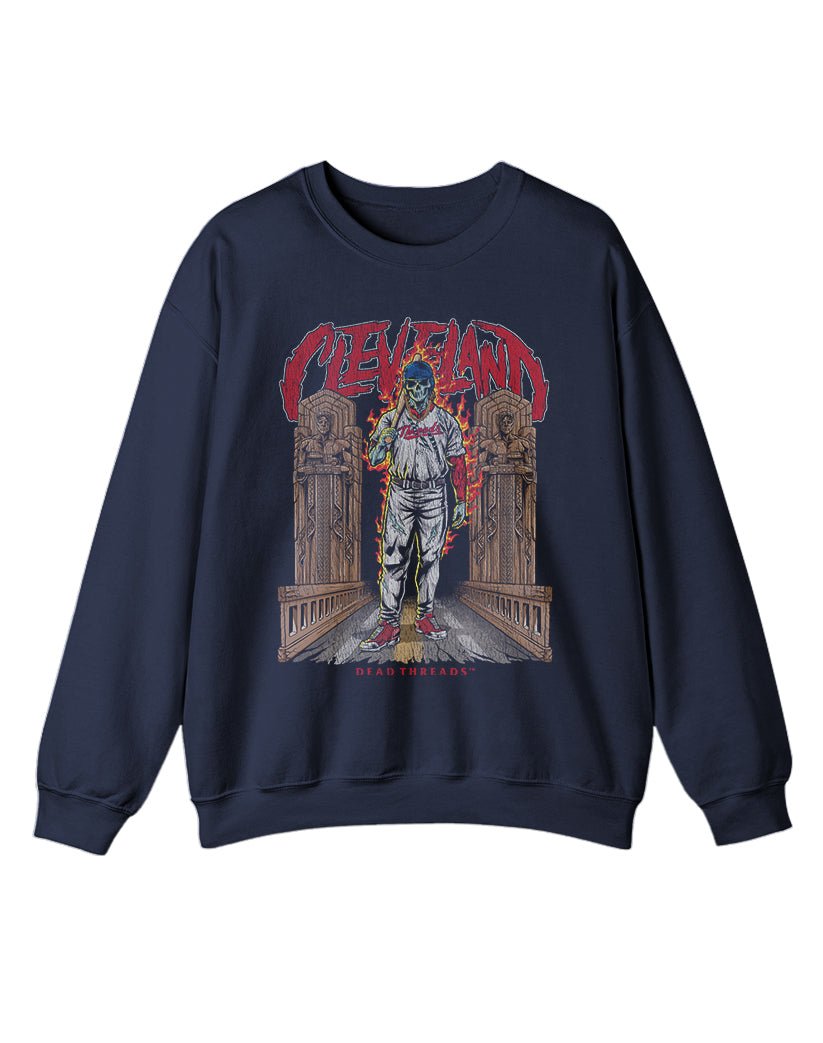 CLEVELAND BASEBALL CREWNECK SWEATSHIRT – Sweatshirt – Dead Threads Apparel