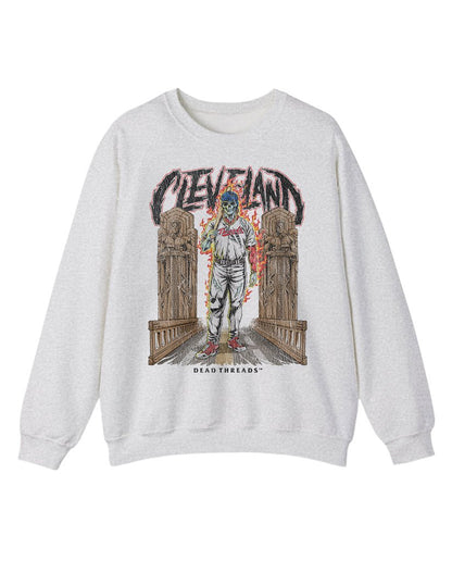 CLEVELAND BASEBALL CREWNECK SWEATSHIRT – Sweatshirt – Dead Threads Apparel