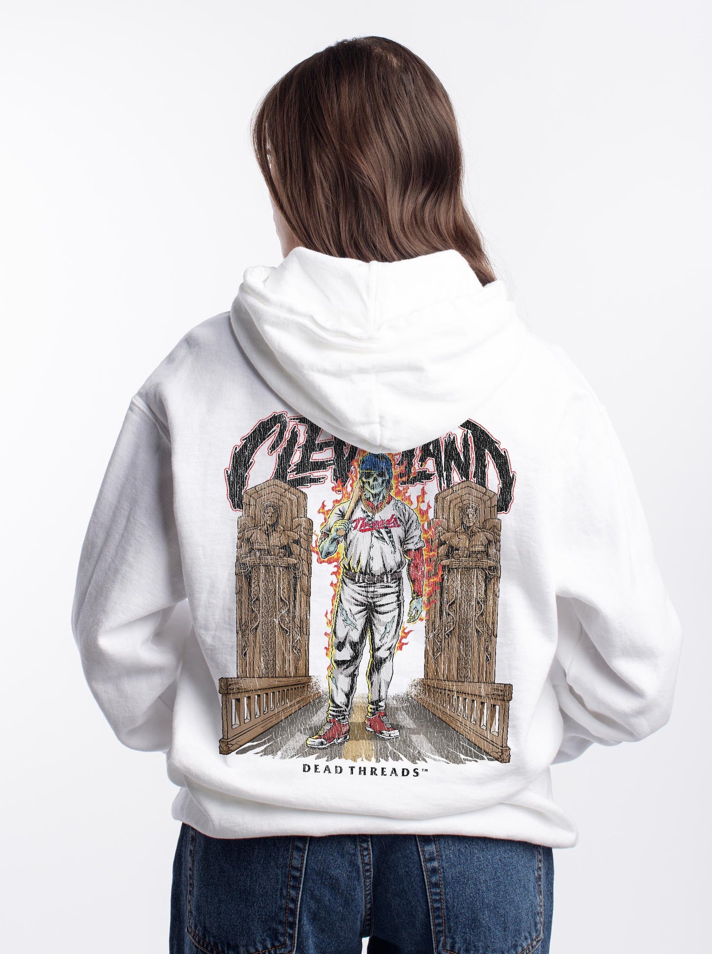 CLEVELAND BASEBALL - “DT ESSENTIAL" HOODIE – Hoodie – Dead Threads Apparel