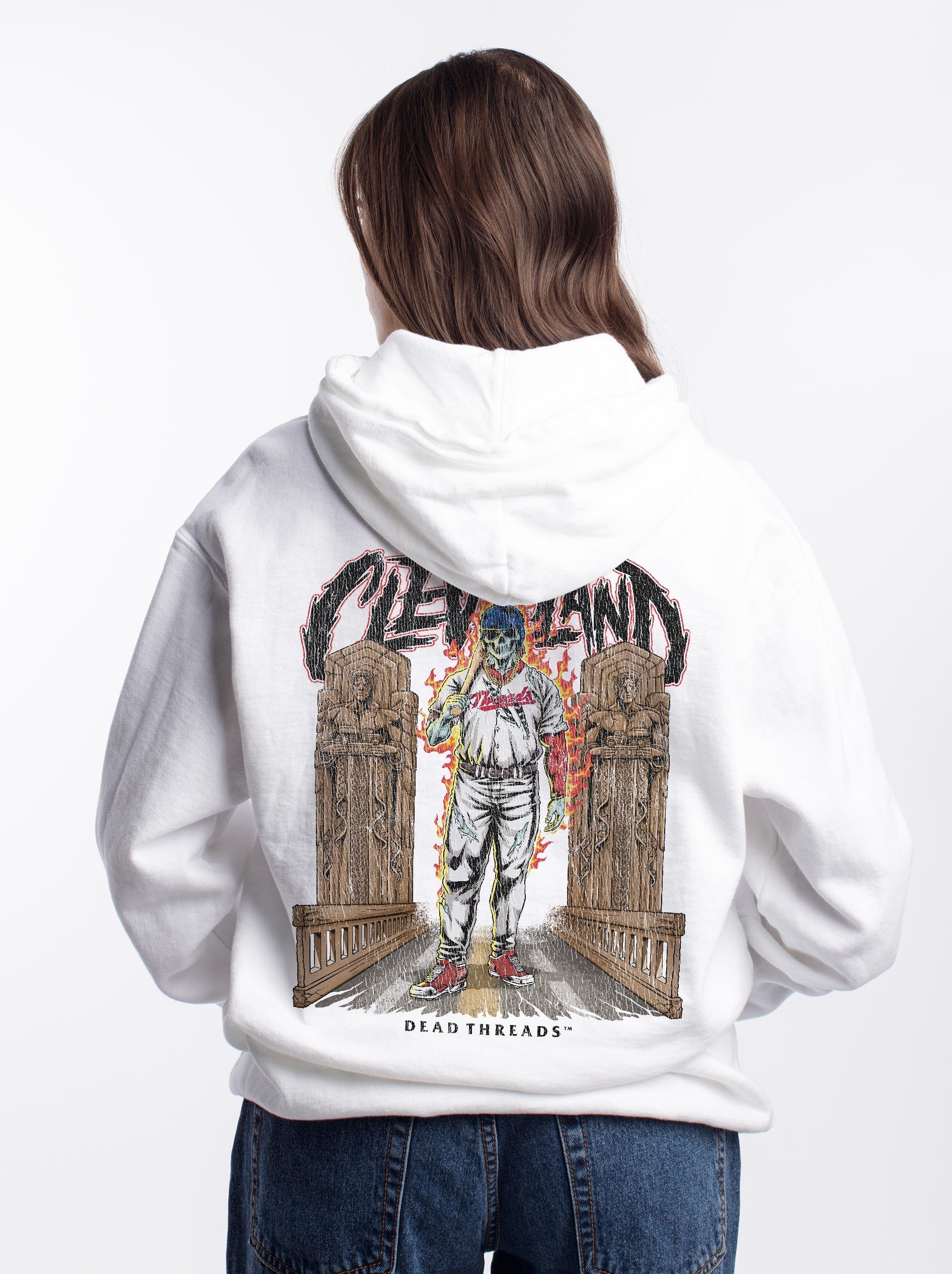 CLEVELAND BASEBALL - “DT ESSENTIAL" HOODIE – Hoodie – Dead Threads Apparel