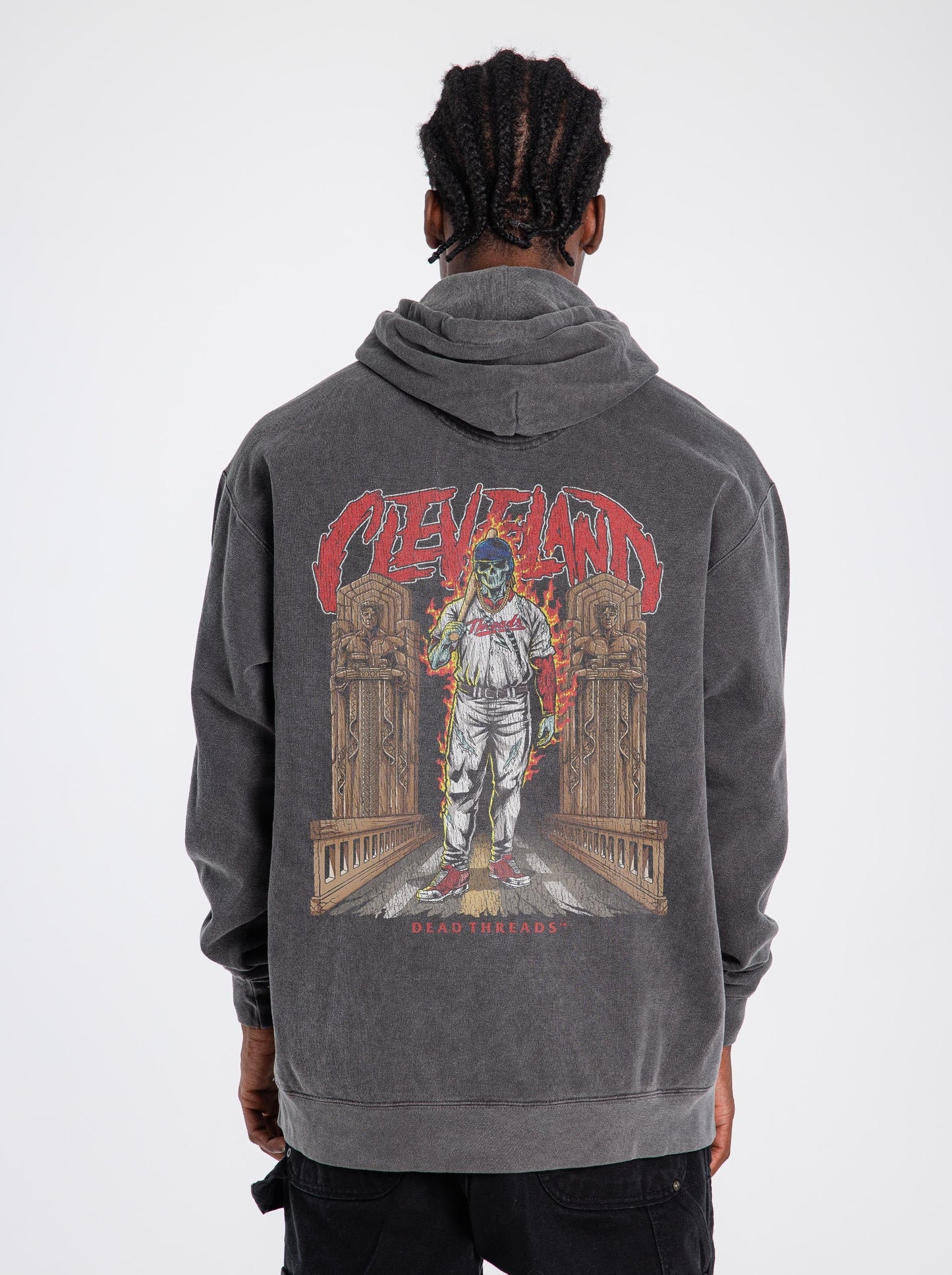 CLEVELAND BASEBALL - “DT ESSENTIAL" HOODIE – Hoodie – Dead Threads Apparel