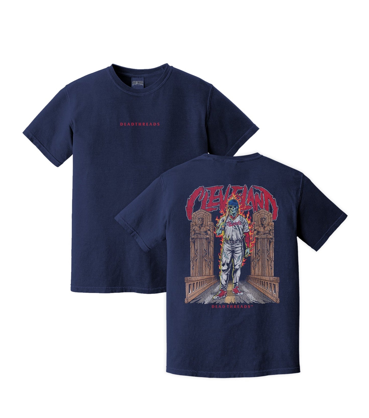 CLEVELAND BASEBALL - “DT ESSENTIAL" PREMIUM T - SHIRT – T-Shirt – Dead Threads Apparel