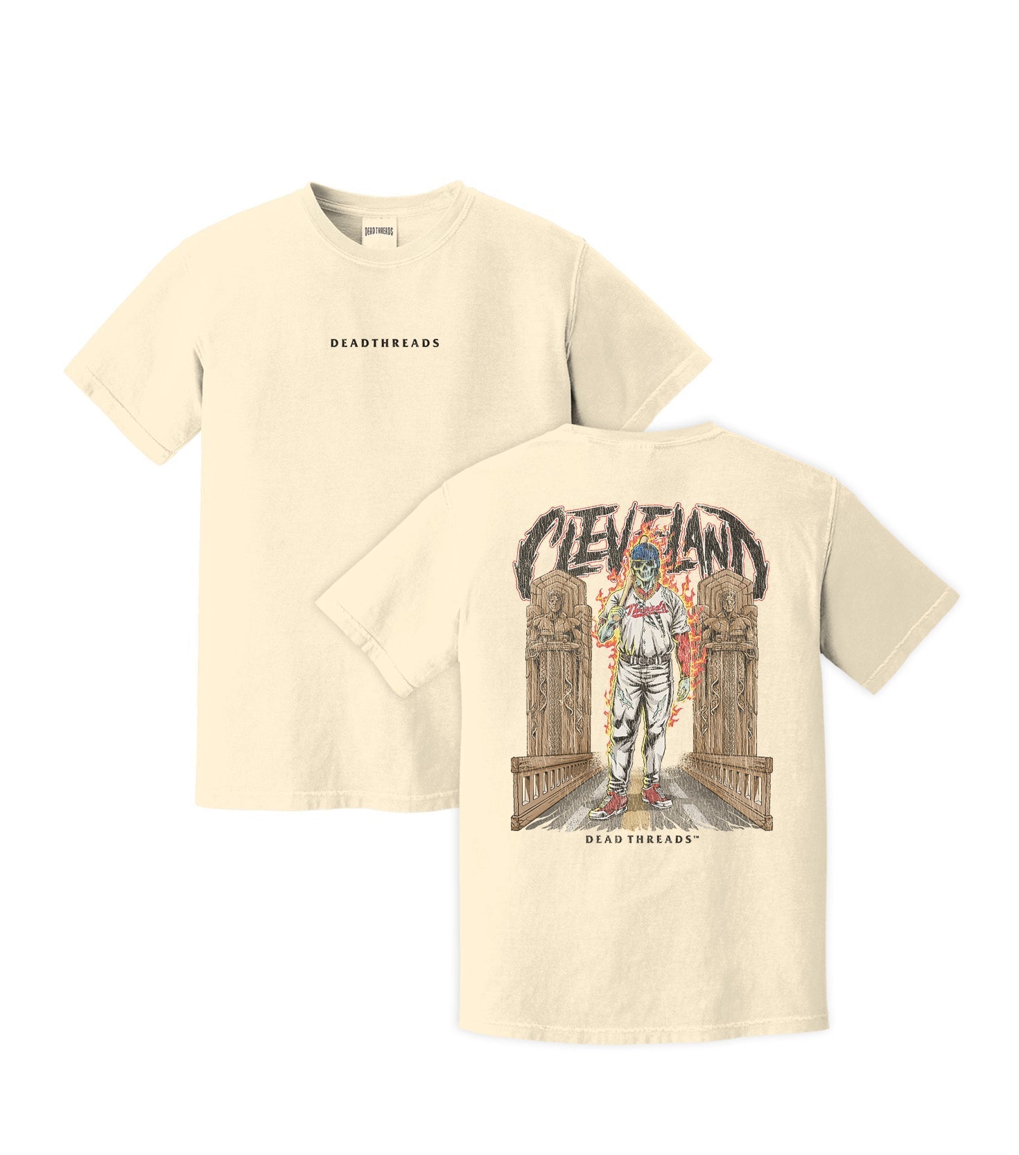 CLEVELAND BASEBALL - “DT ESSENTIAL" PREMIUM T - SHIRT – T-Shirt – Dead Threads Apparel