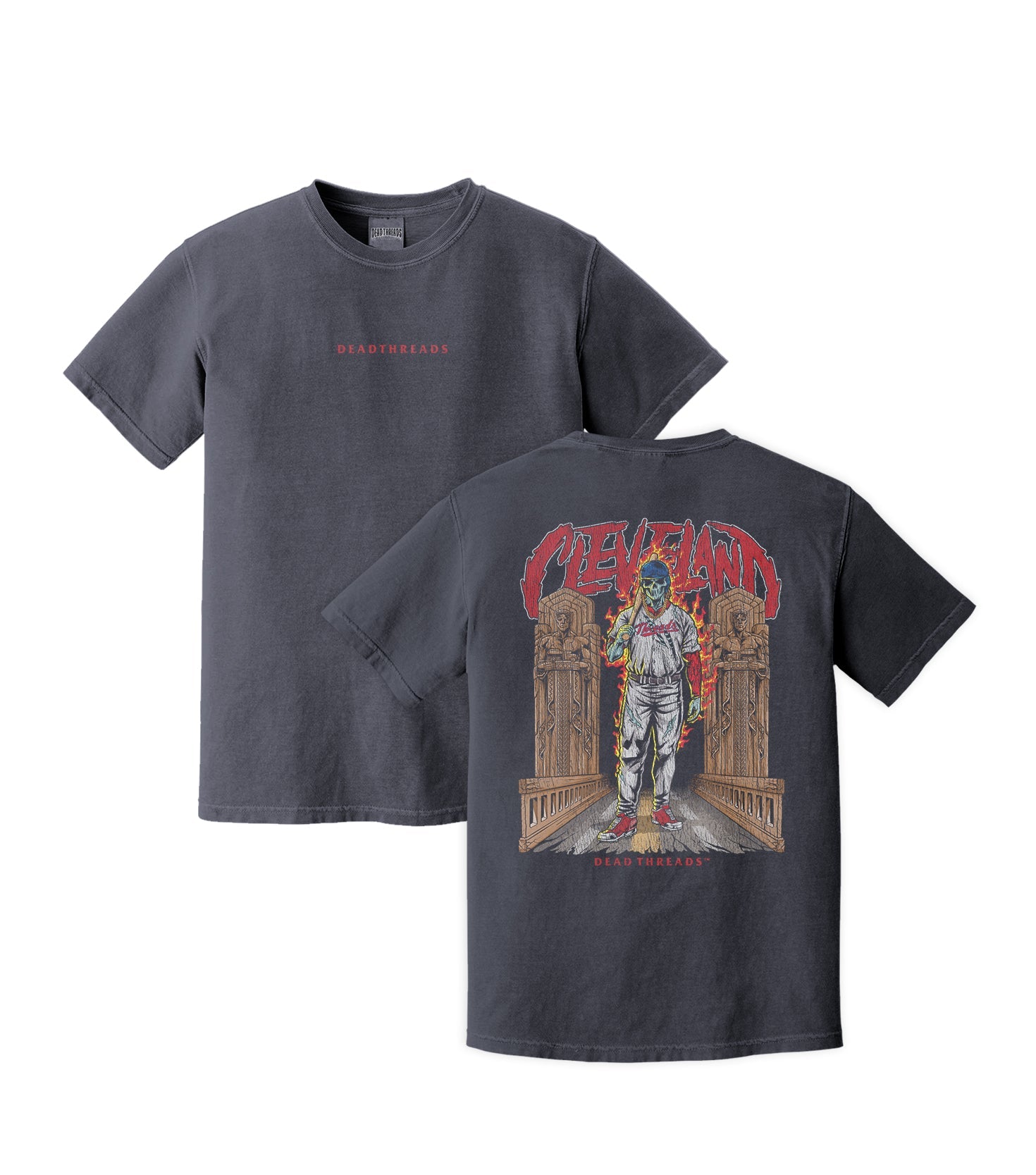 CLEVELAND BASEBALL - “DT ESSENTIAL" PREMIUM T - SHIRT – T-Shirt – Dead Threads Apparel