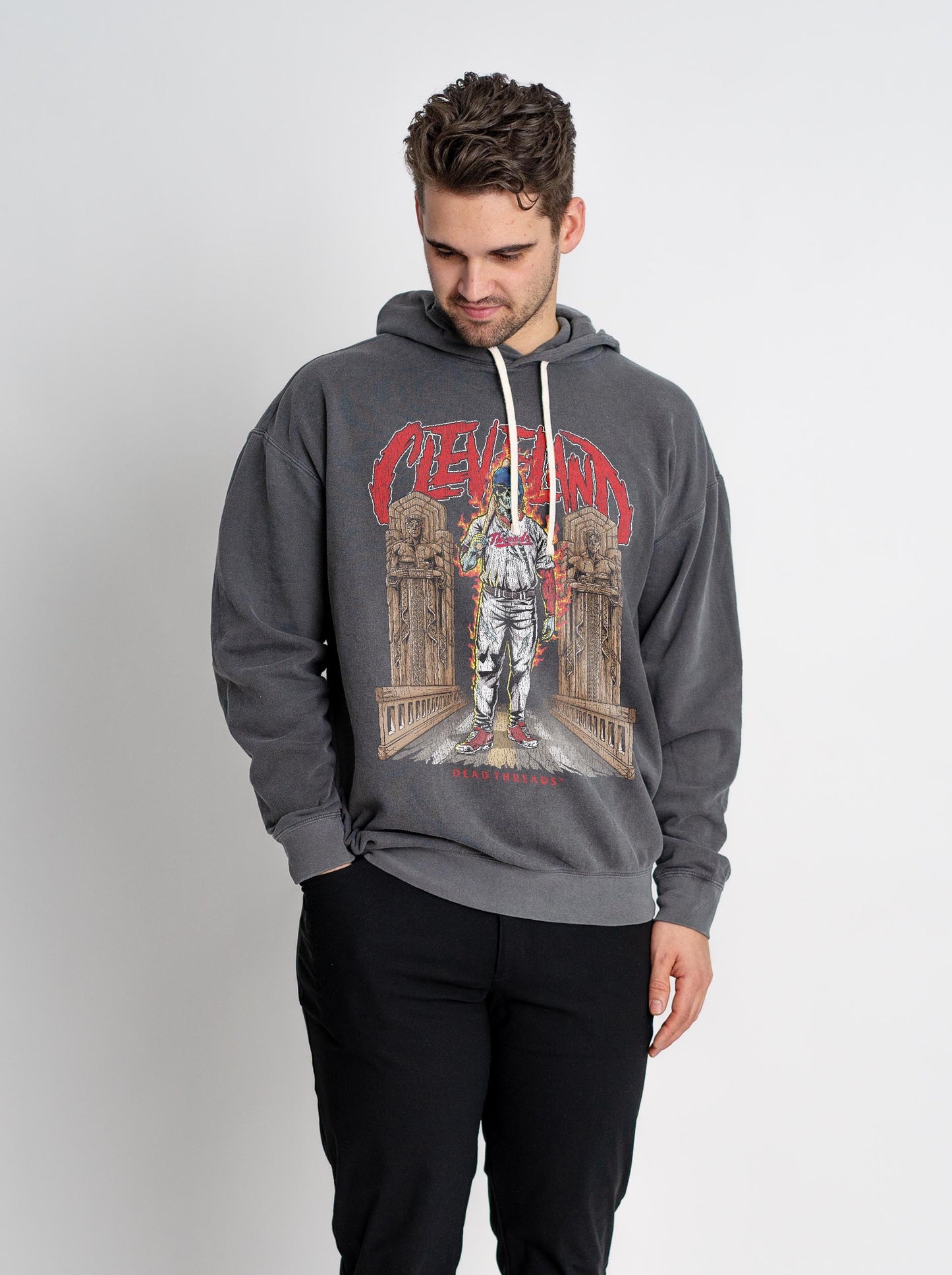 CLEVELAND BASEBALL - LIGHTWEIGHT HOODIE – Lightweight – Dead Threads Apparel