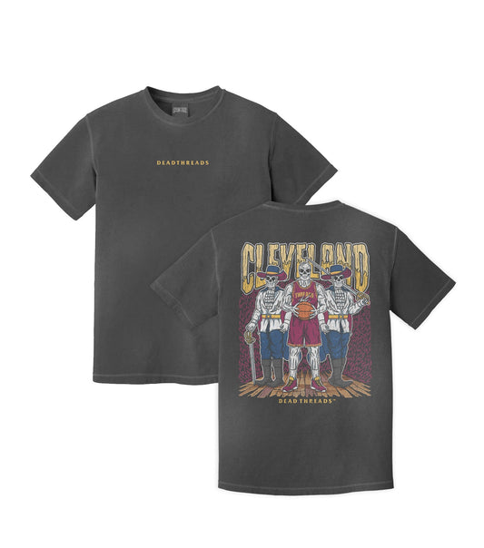 CLEVELAND BASKETBALL - “DT ESSENTIAL" PREMIUM T - SHIRT – T-Shirt – Dead Threads Apparel