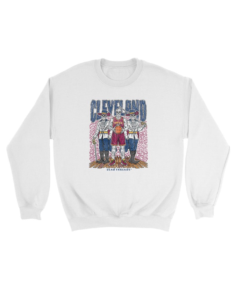 CLEVELAND BASKETBALL KIDS CREWNECK SWEATSHIRT – Kids clothes – Dead Threads Apparel