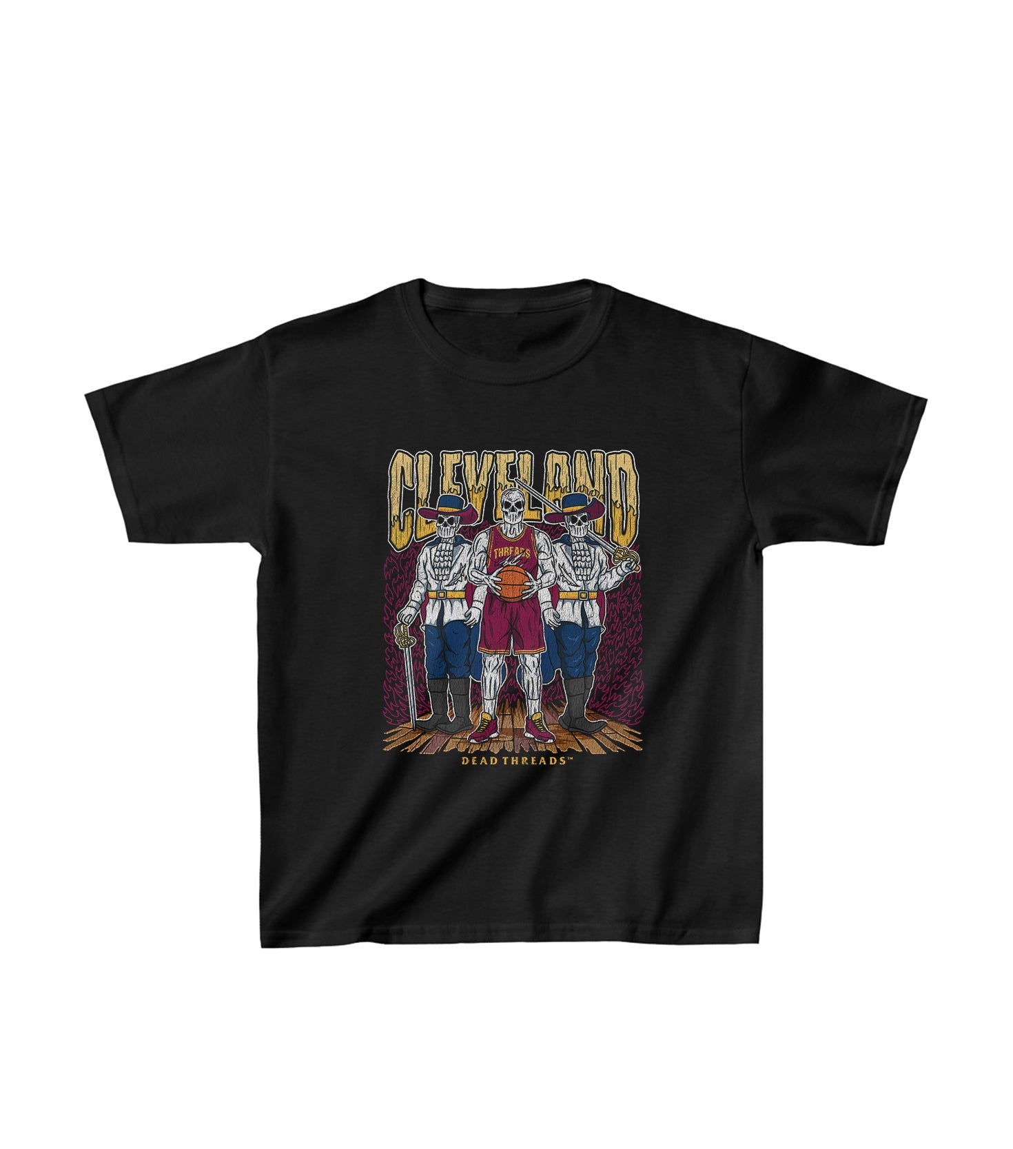 CLEVELAND BASKETBALL - KIDS – Kids clothes – Dead Threads Apparel