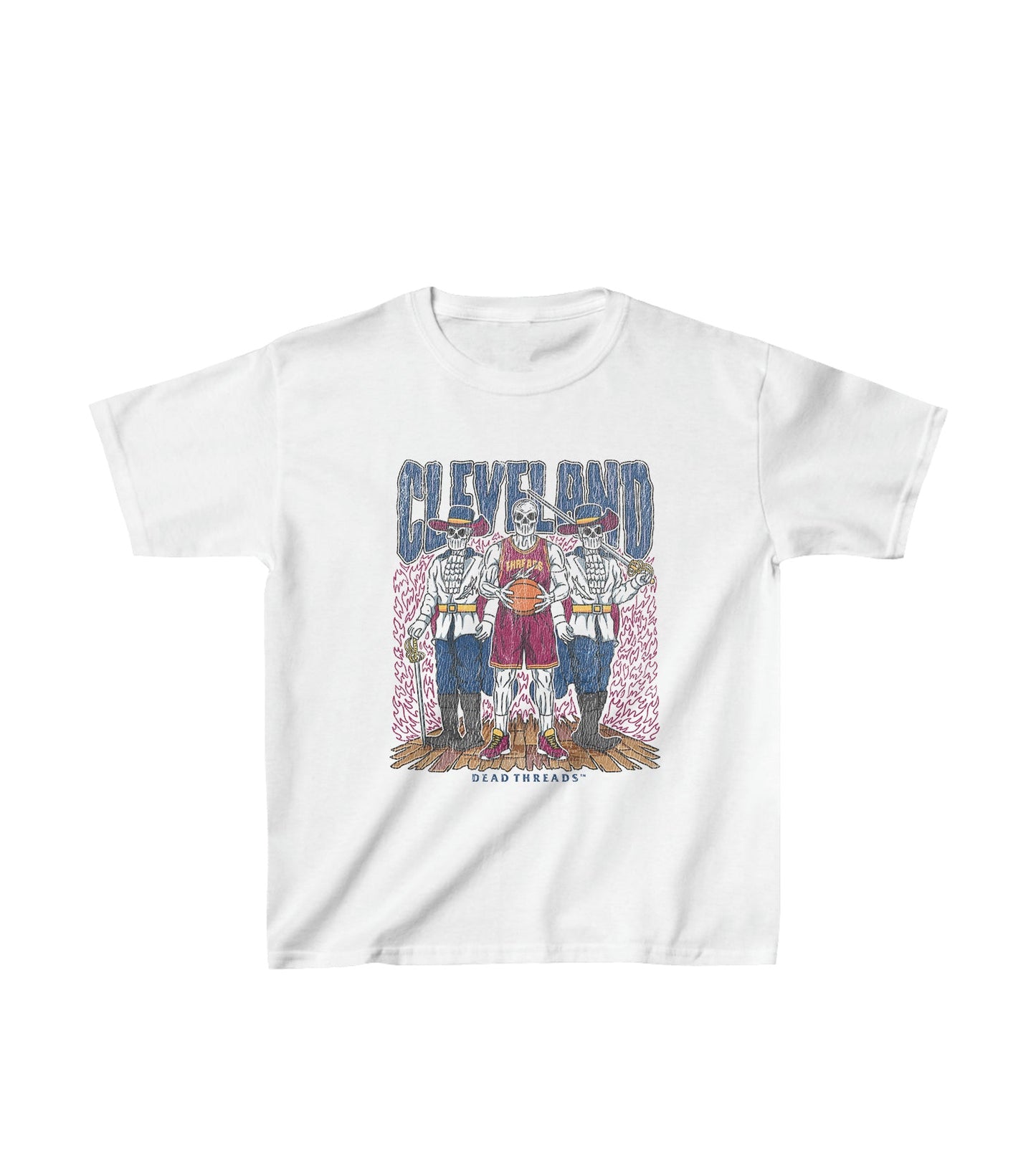 CLEVELAND BASKETBALL - KIDS – Kids clothes – Dead Threads Apparel