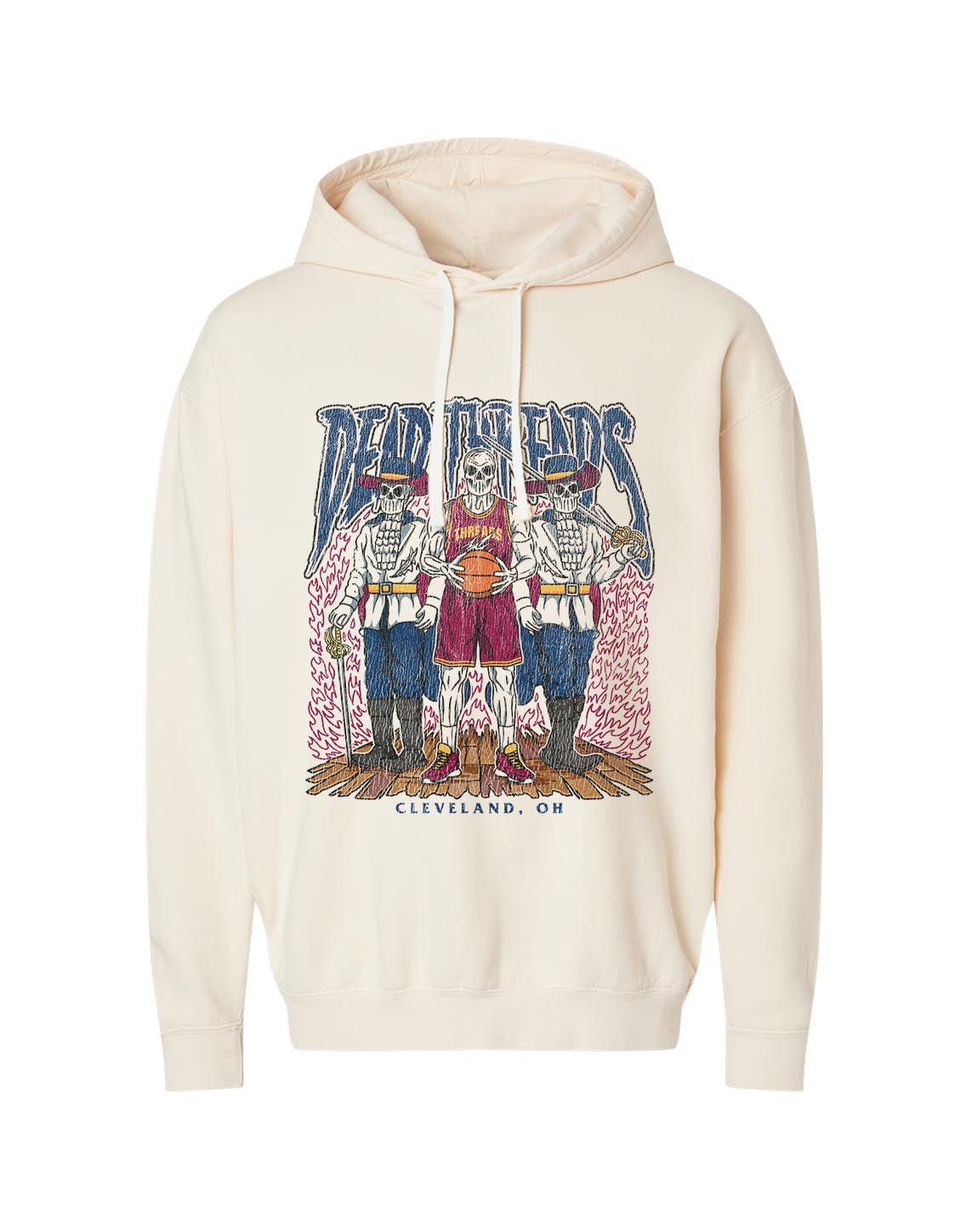 CLEVELAND BASKETBALL - LIGHTWEIGHT HOODIE – Lightweight – Dead Threads Apparel