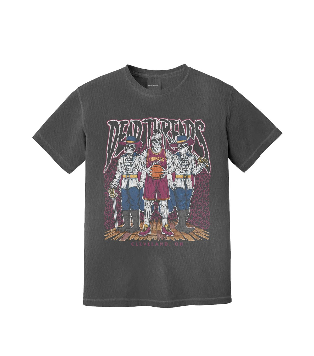 CLEVELAND BASKETBALL – T-Shirt – Dead Threads Apparel