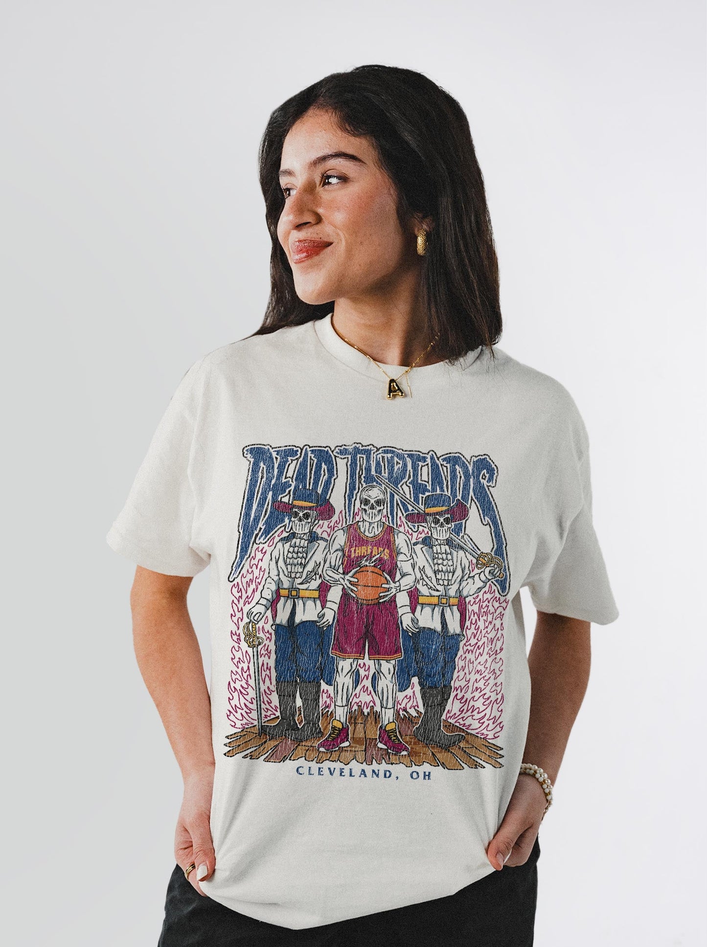 CLEVELAND BASKETBALL – T-Shirt – Dead Threads Apparel