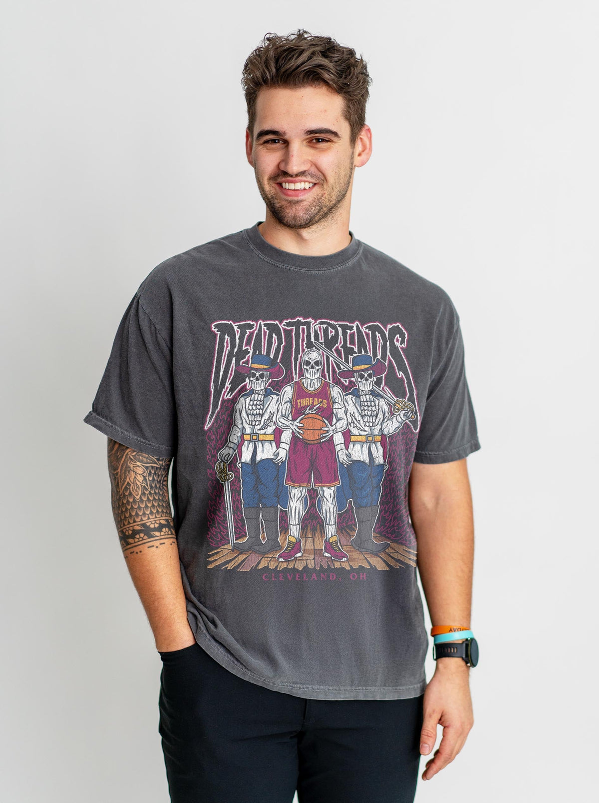 CLEVELAND BASKETBALL – T-Shirt – Dead Threads Apparel