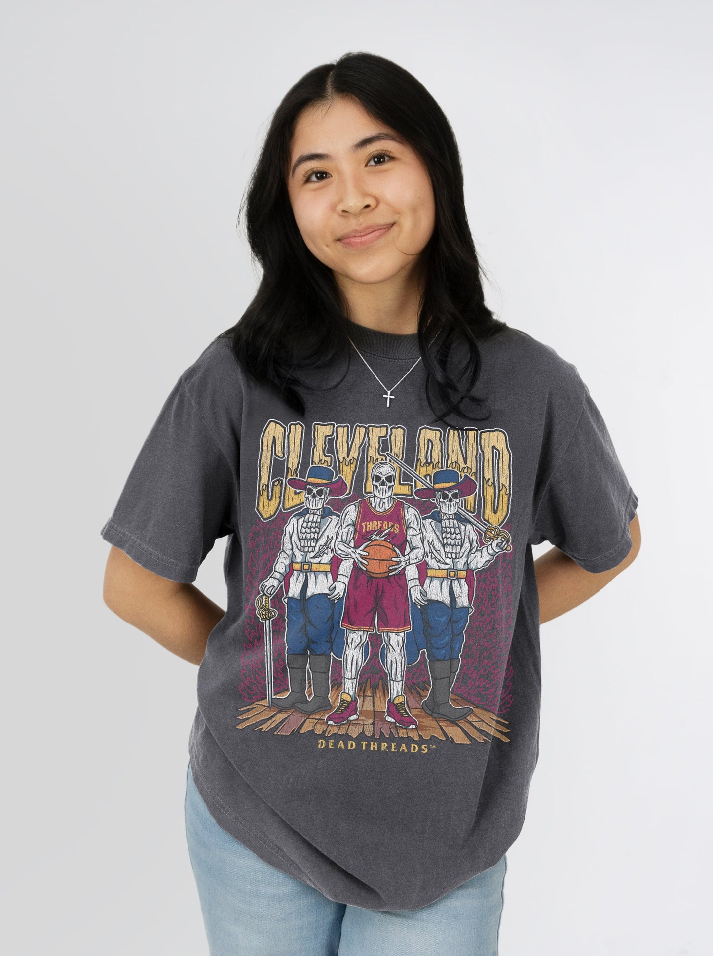 CLEVELAND BASKETBALL – T-Shirt – Dead Threads Apparel